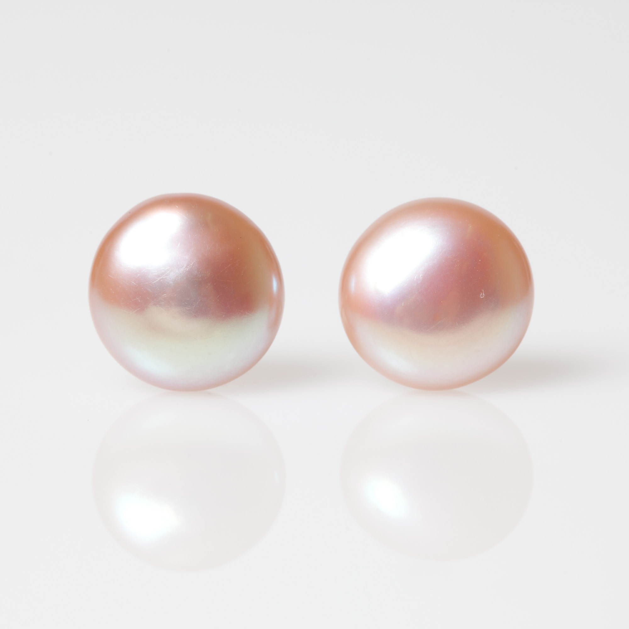 Pink Baroque Pearl Earrings