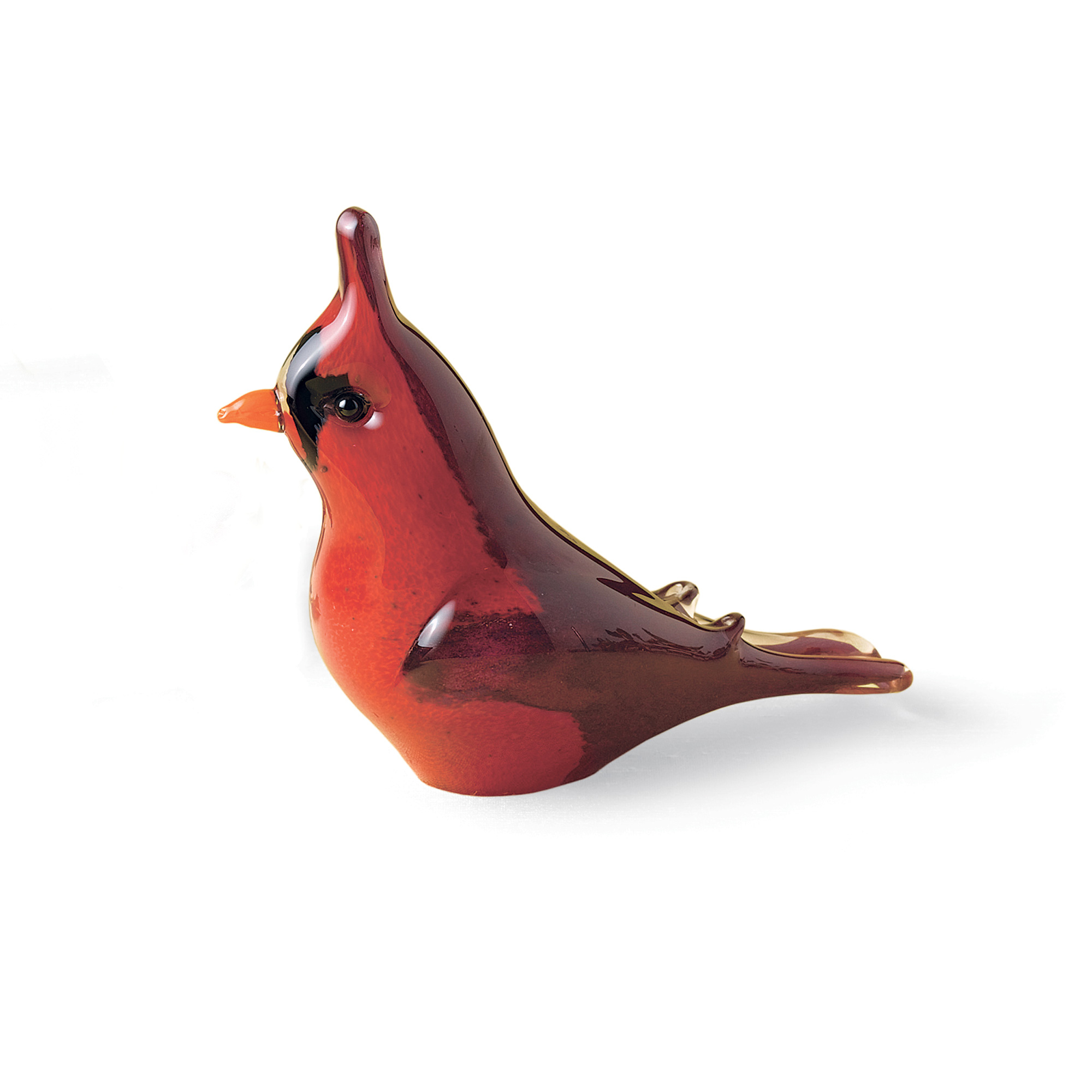 Art Glass Cardinal