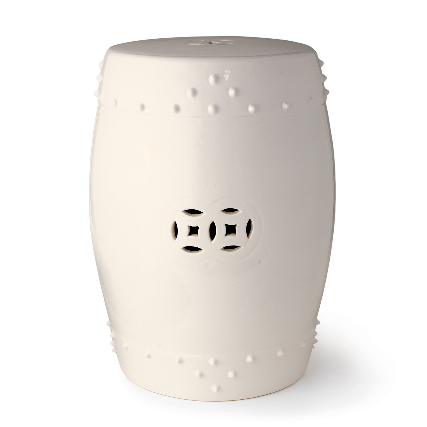 White Garden Stool ($20 fs)