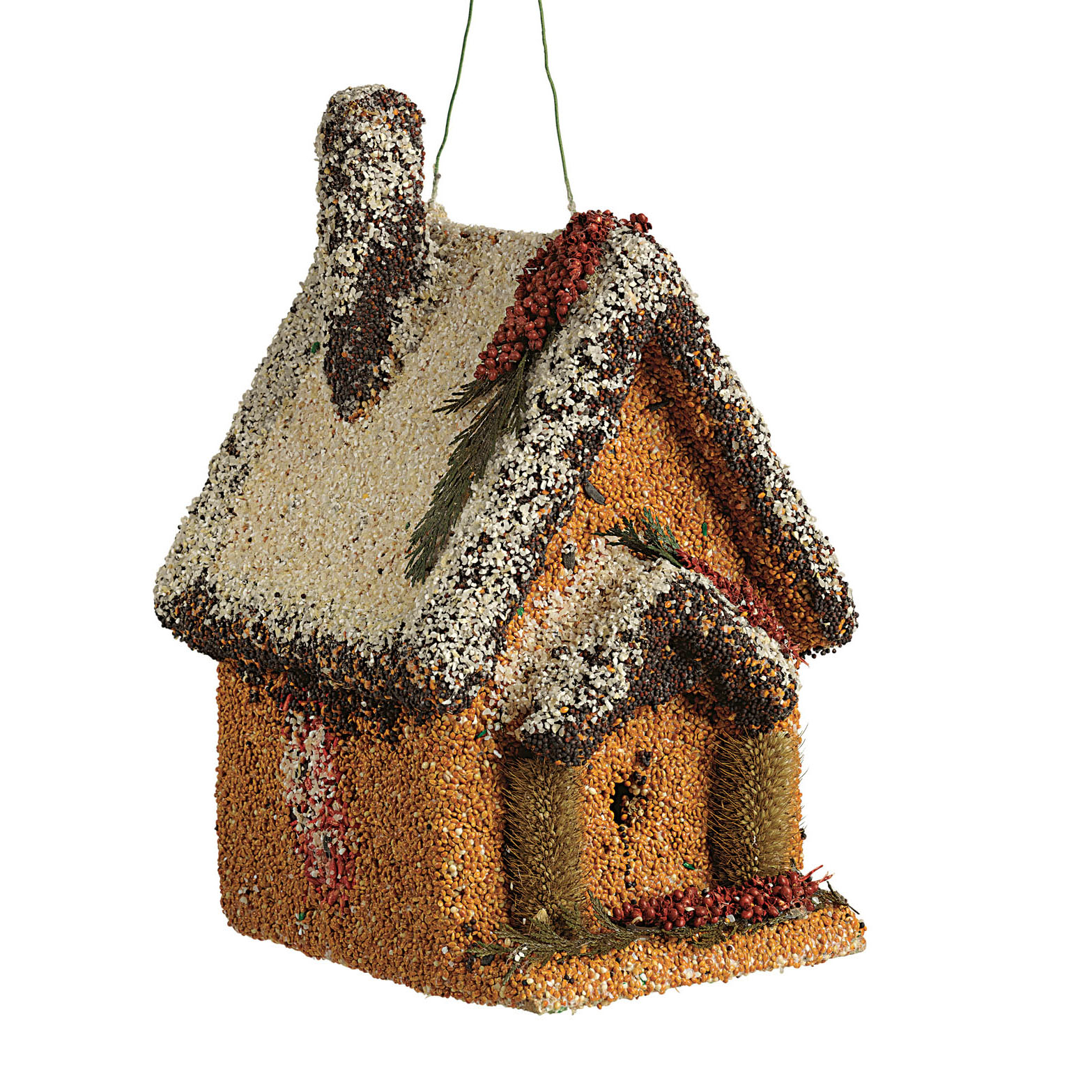 BIRDSEED BIRD HOUSE
