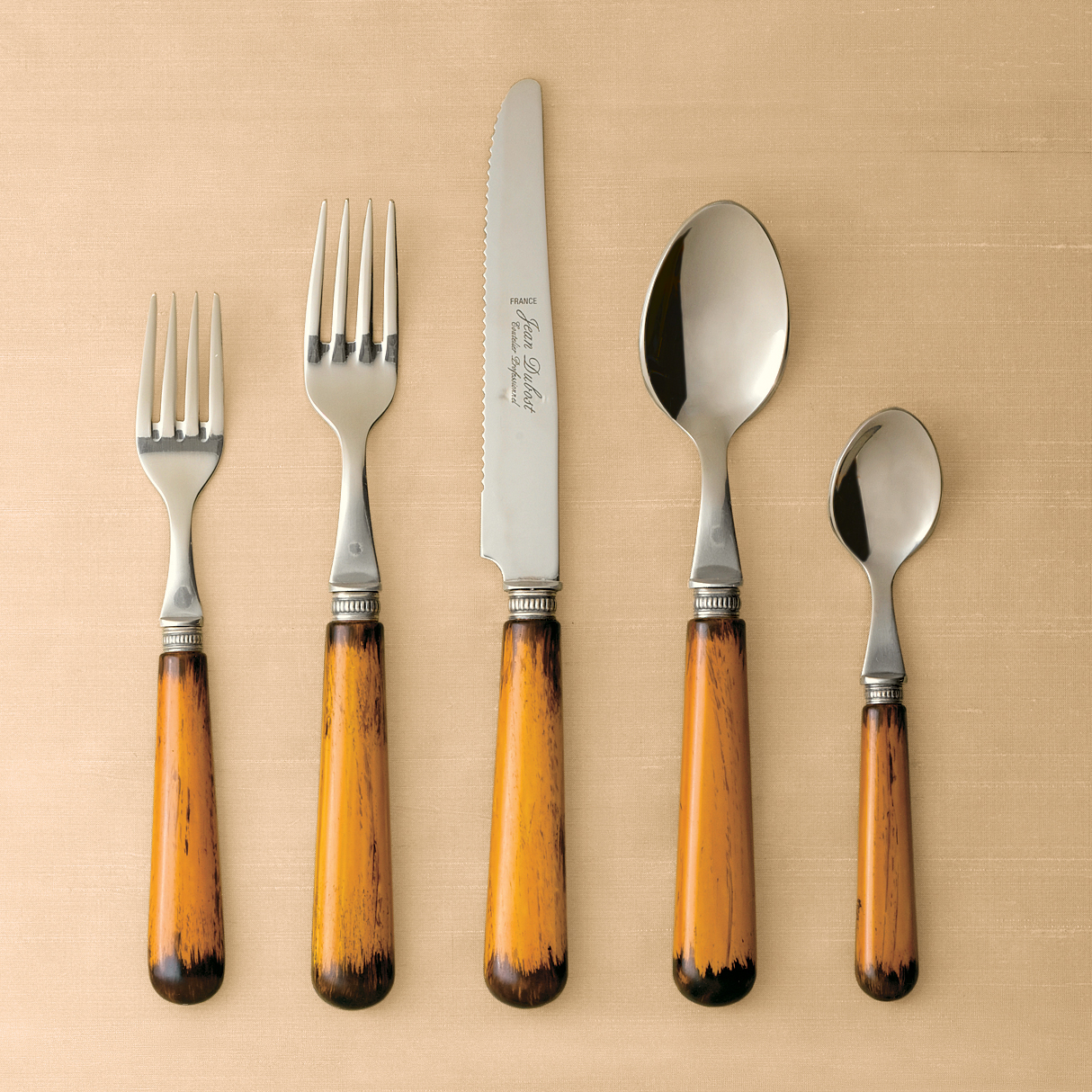 5PCS FRENCH COUNTRY FLATWARE
