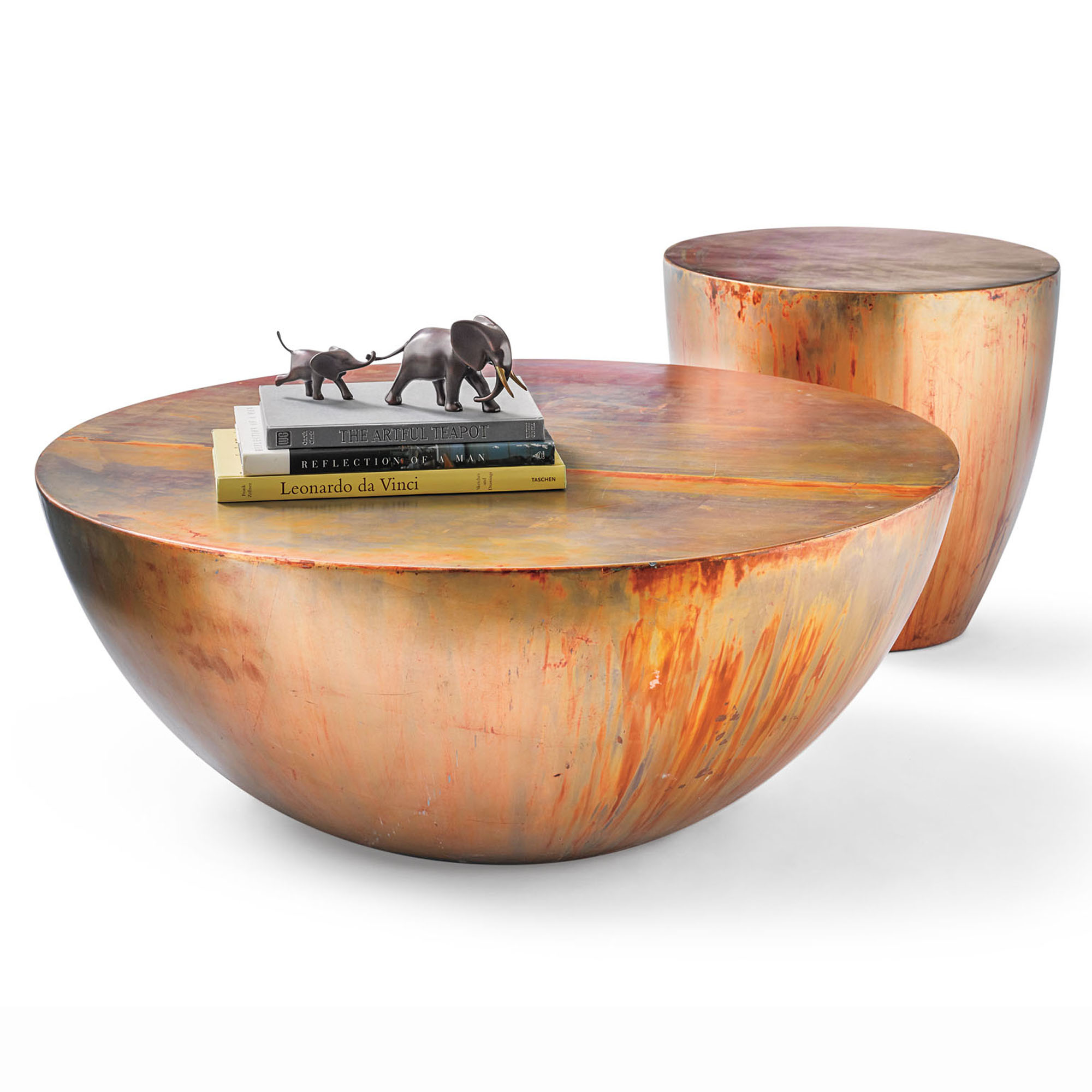 Copper Kettledrum Table, 43