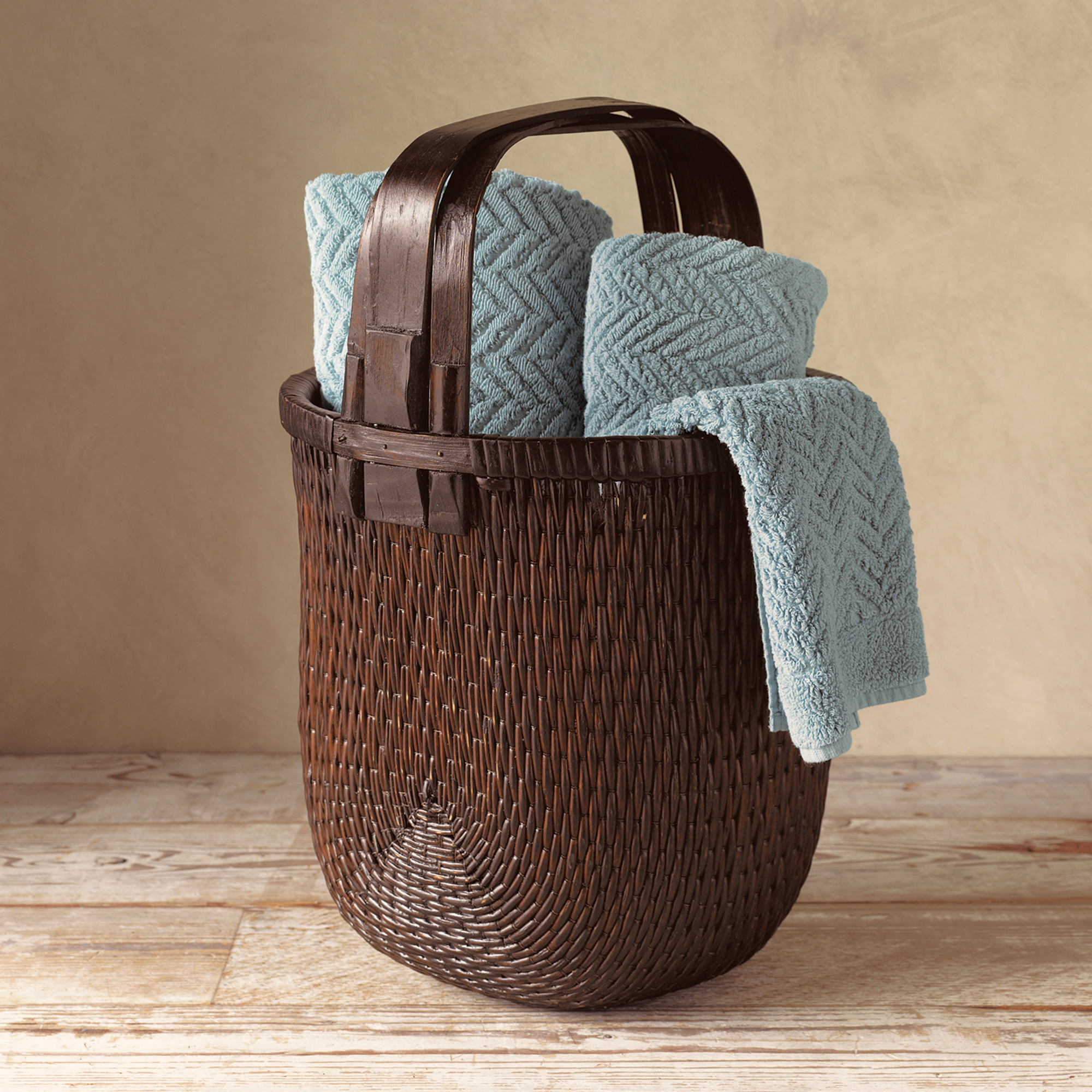 TALL WOVEN BASKET