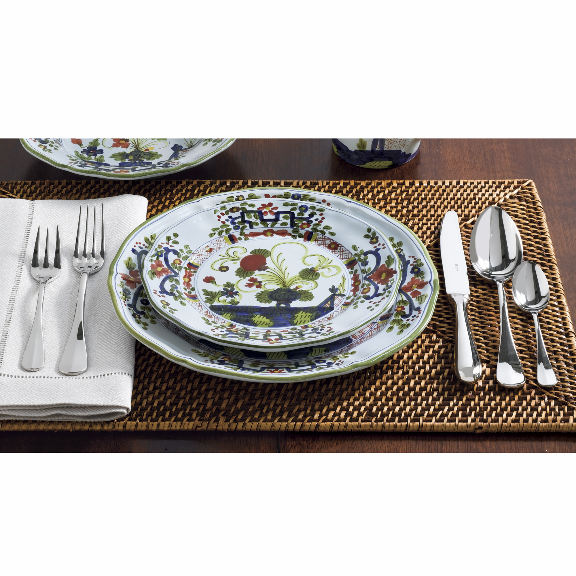 5 PC BALI FLATWARE PLACE SETTING