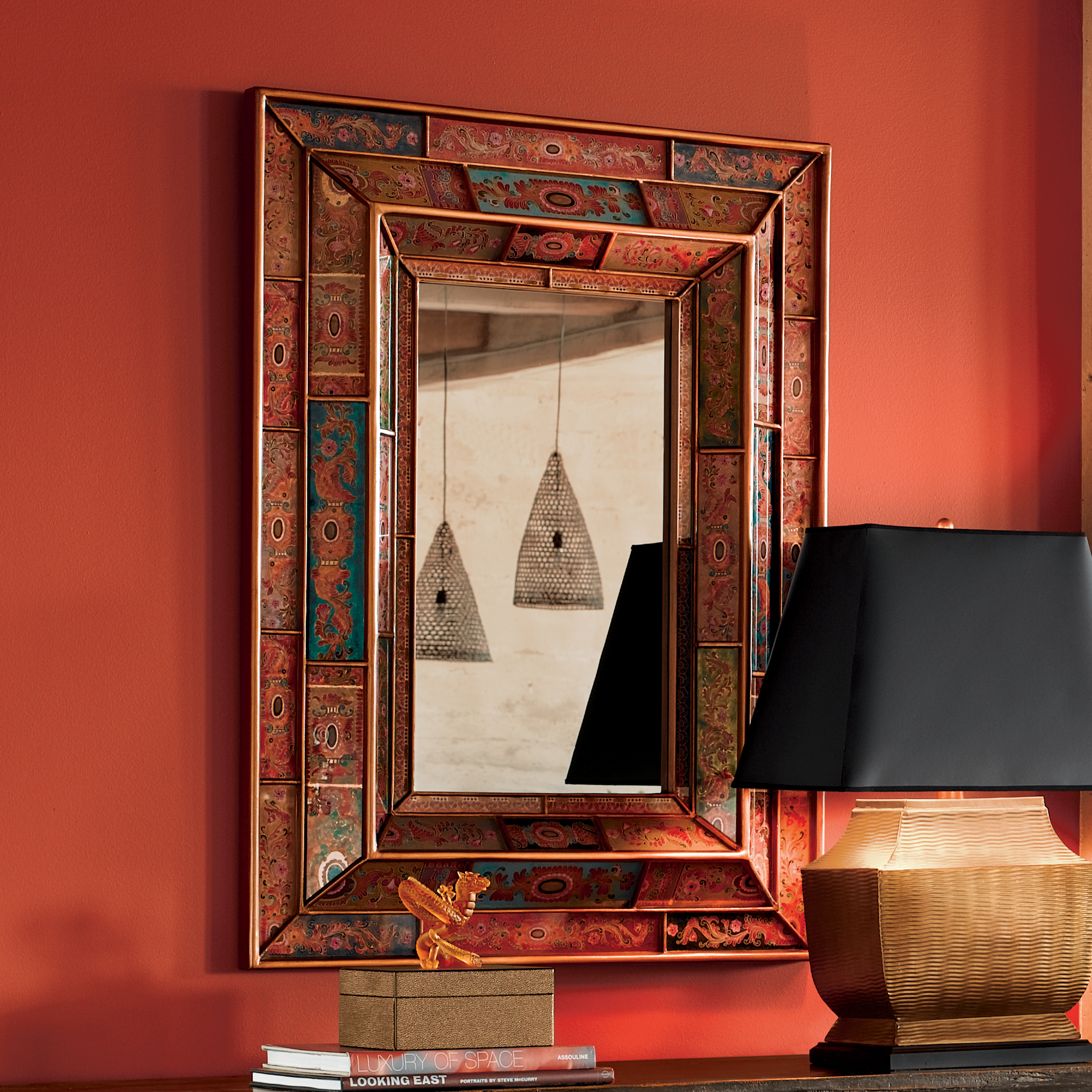 PERUVIAN GEMSTONE MIRROR