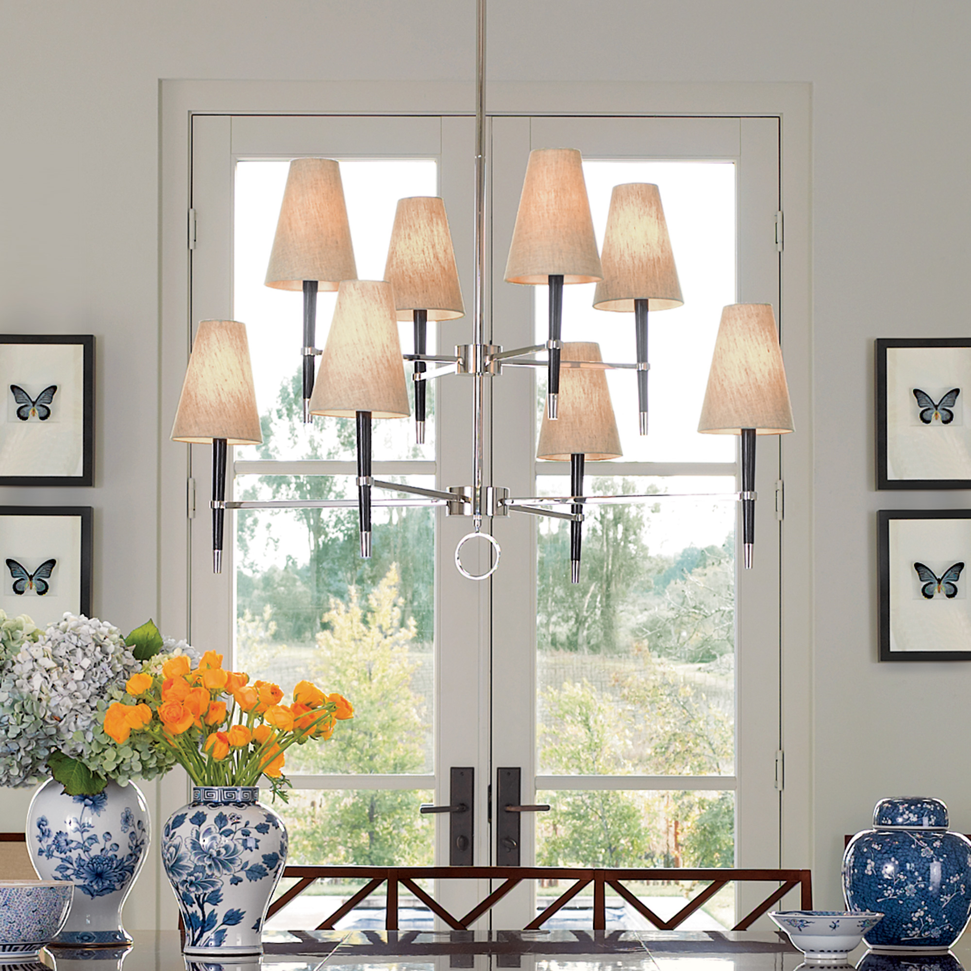VENTANA 2 TIER CHANDELIER