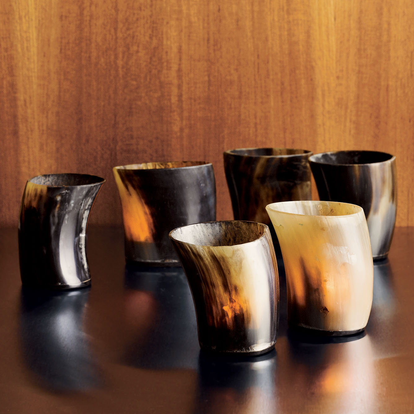 S/6 HORN VOTIVES