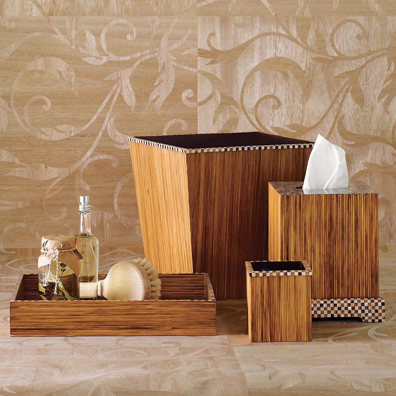 Sugarcane and Hammershell Tray 12