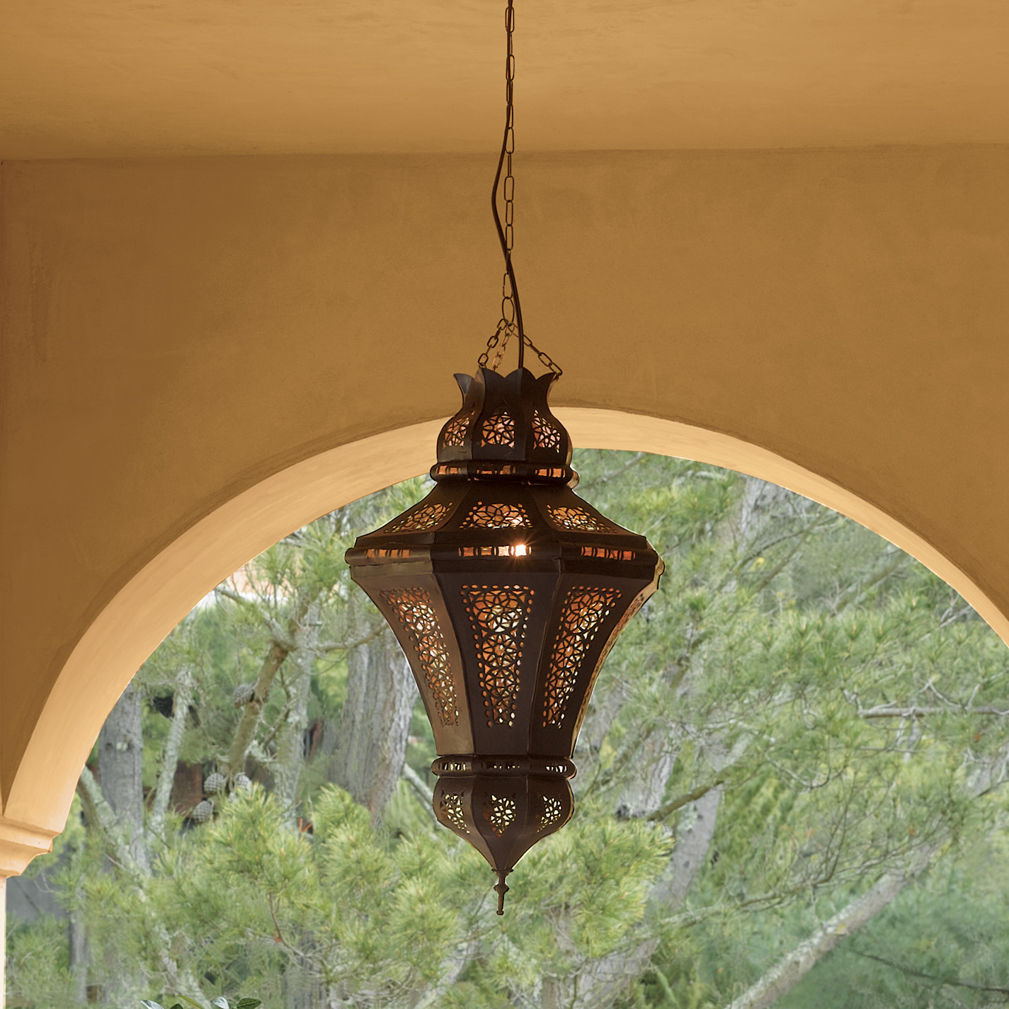 Gump's San Francisco - Souk Lantern ($20 fs) :  lamp morocco lantern light