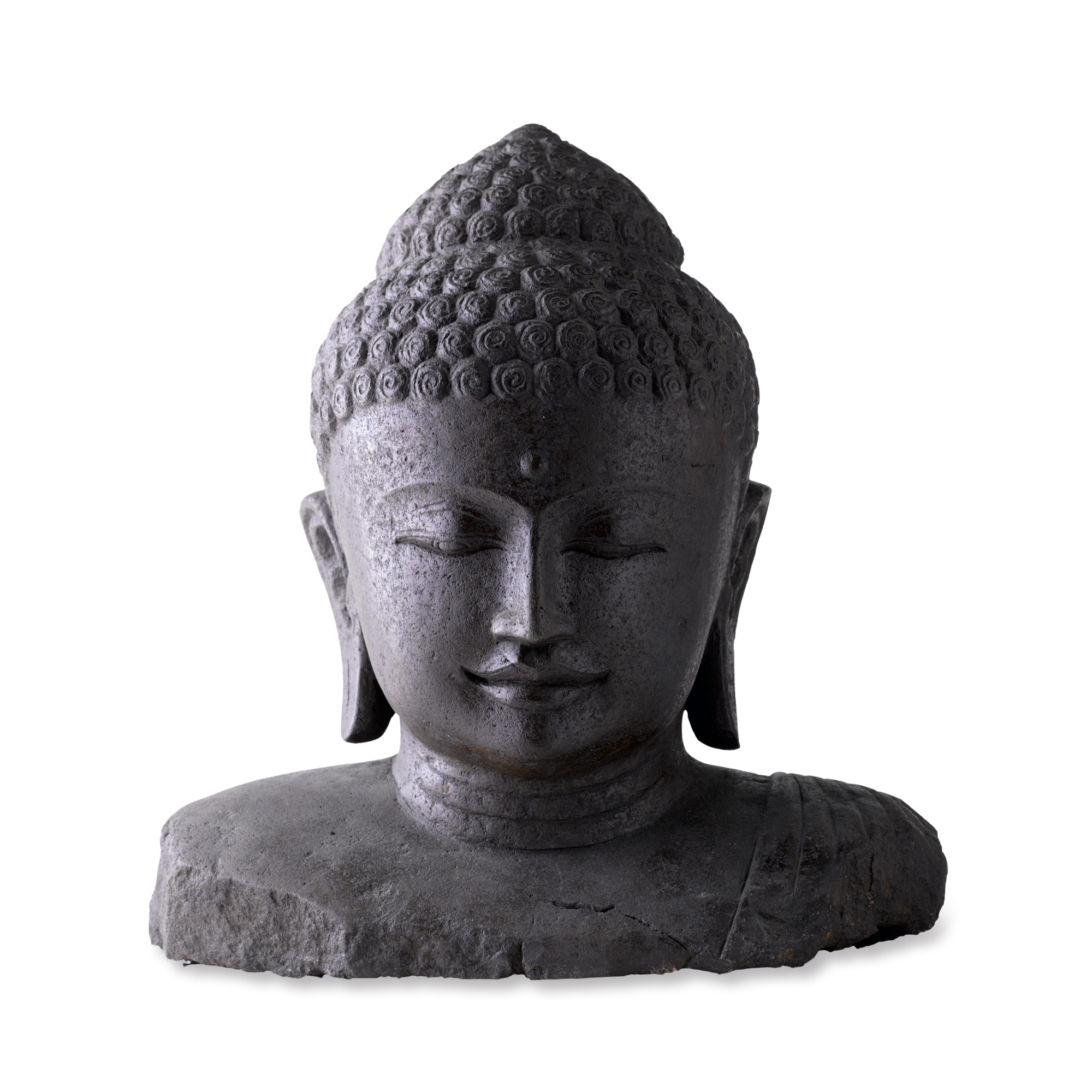 LARGE BUDDHA HEAD