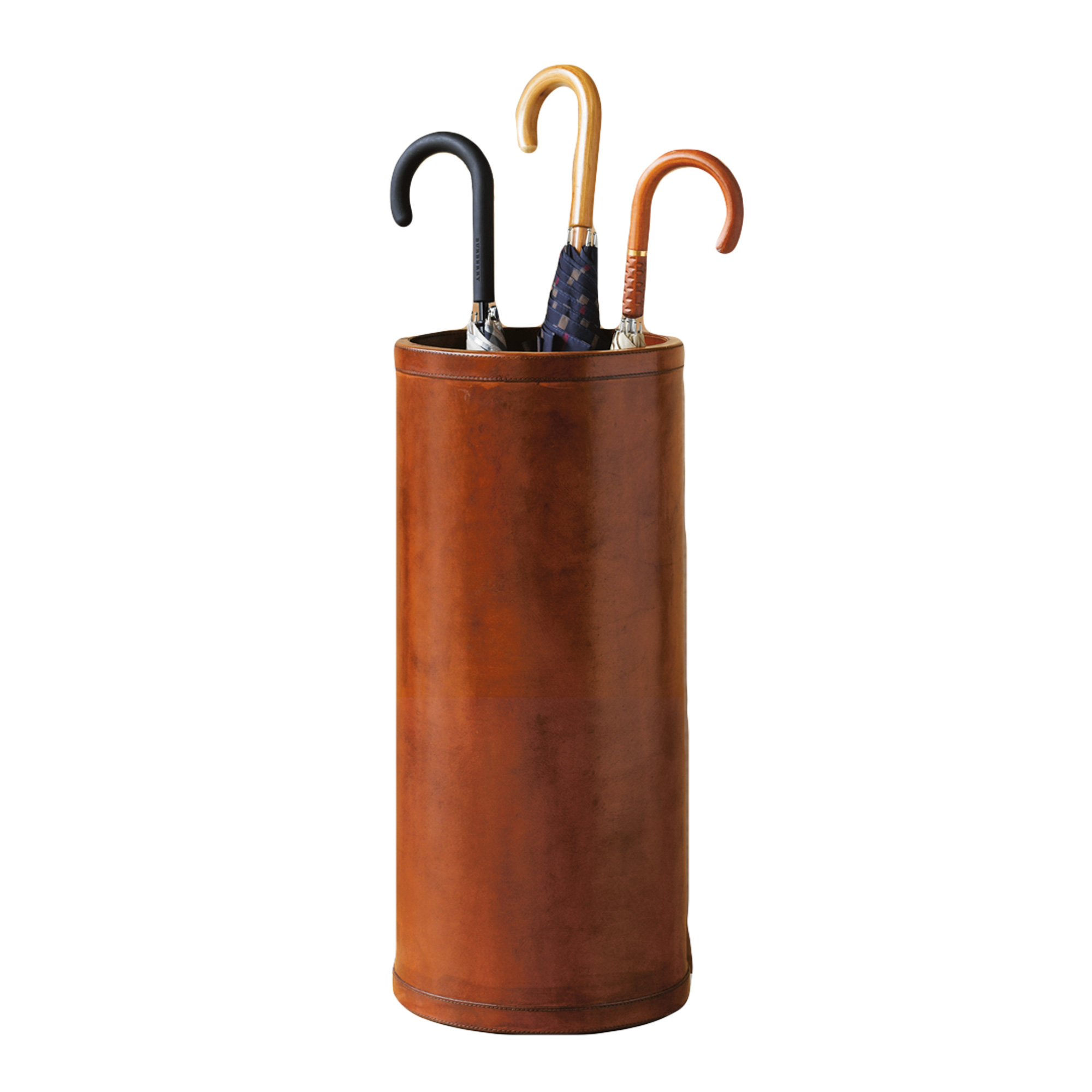 LEATHER UMBRELLA STAND