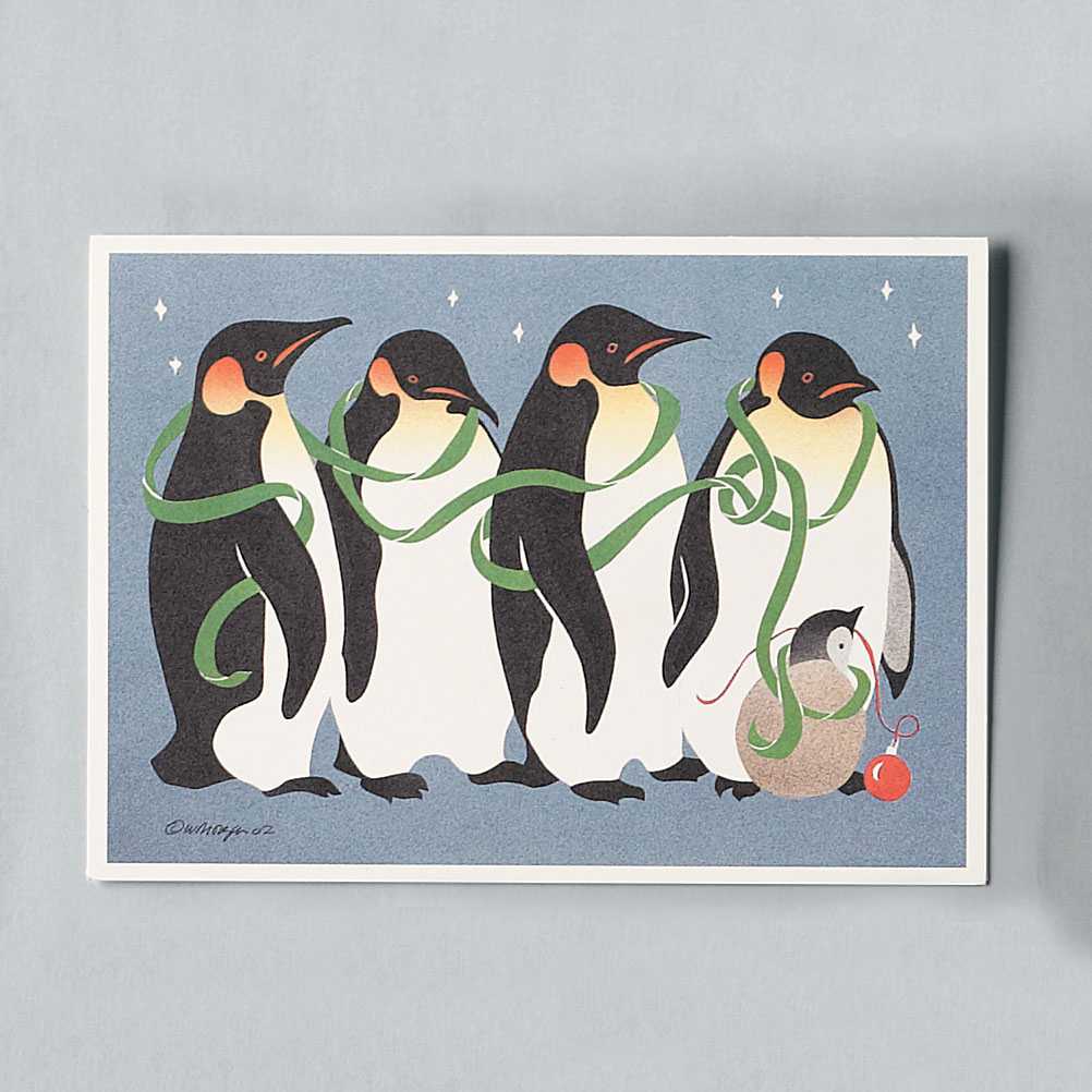 Emperor Penguins Cards, 10 Cards