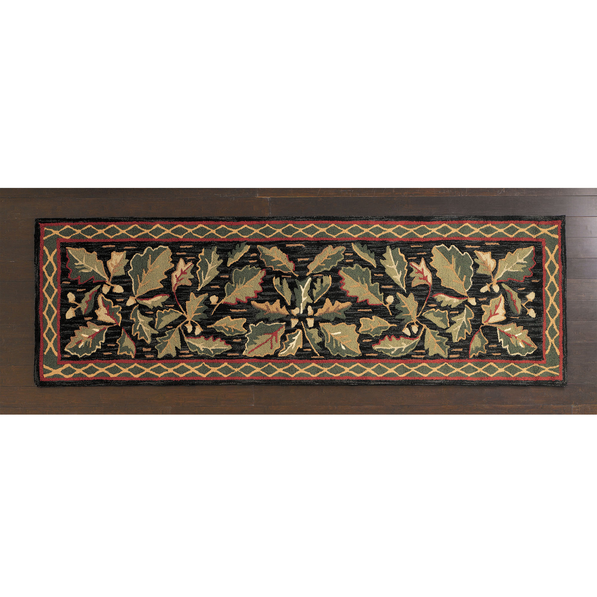 Acorn Leaves Rug