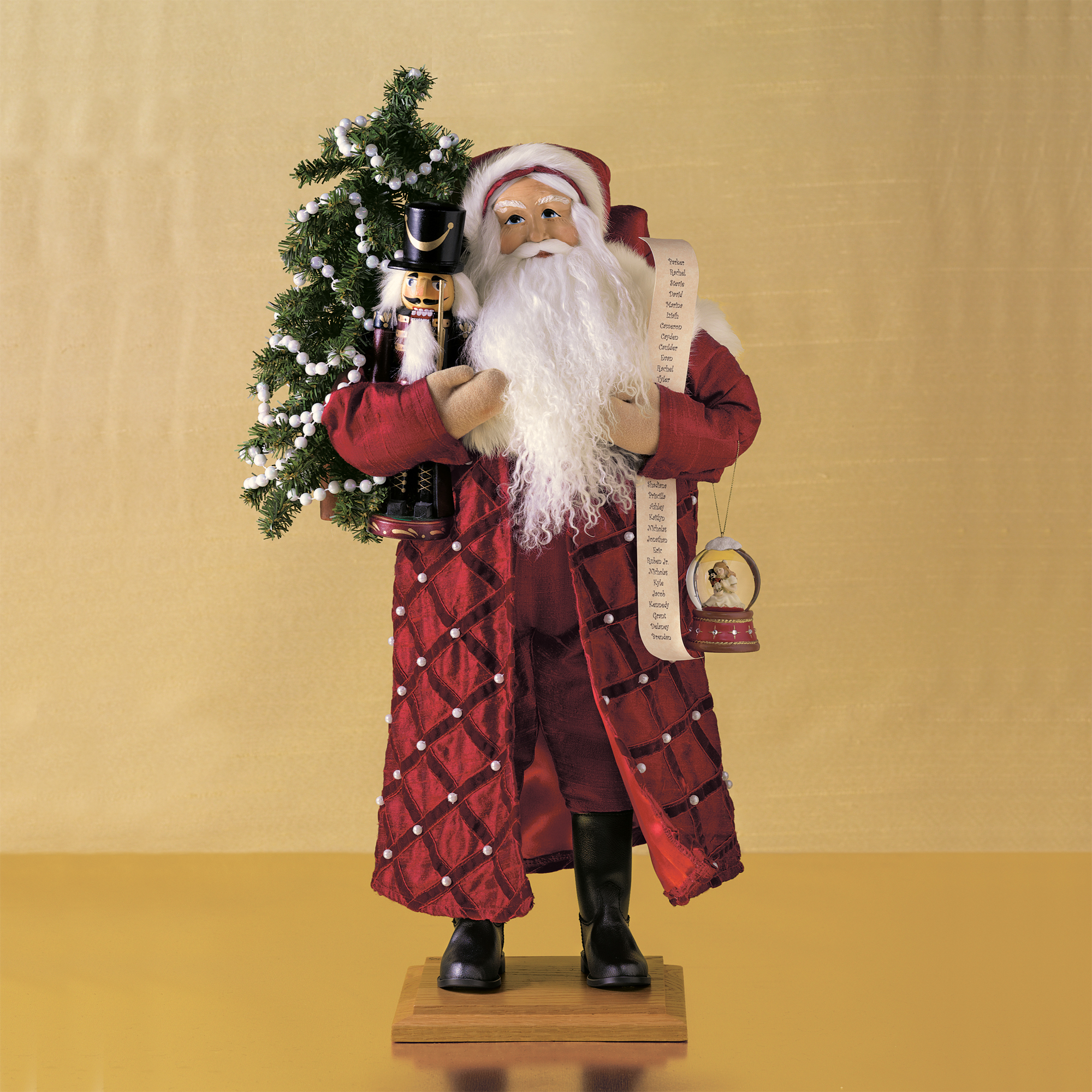 GARNET CELEBRATION SANTA 21IN