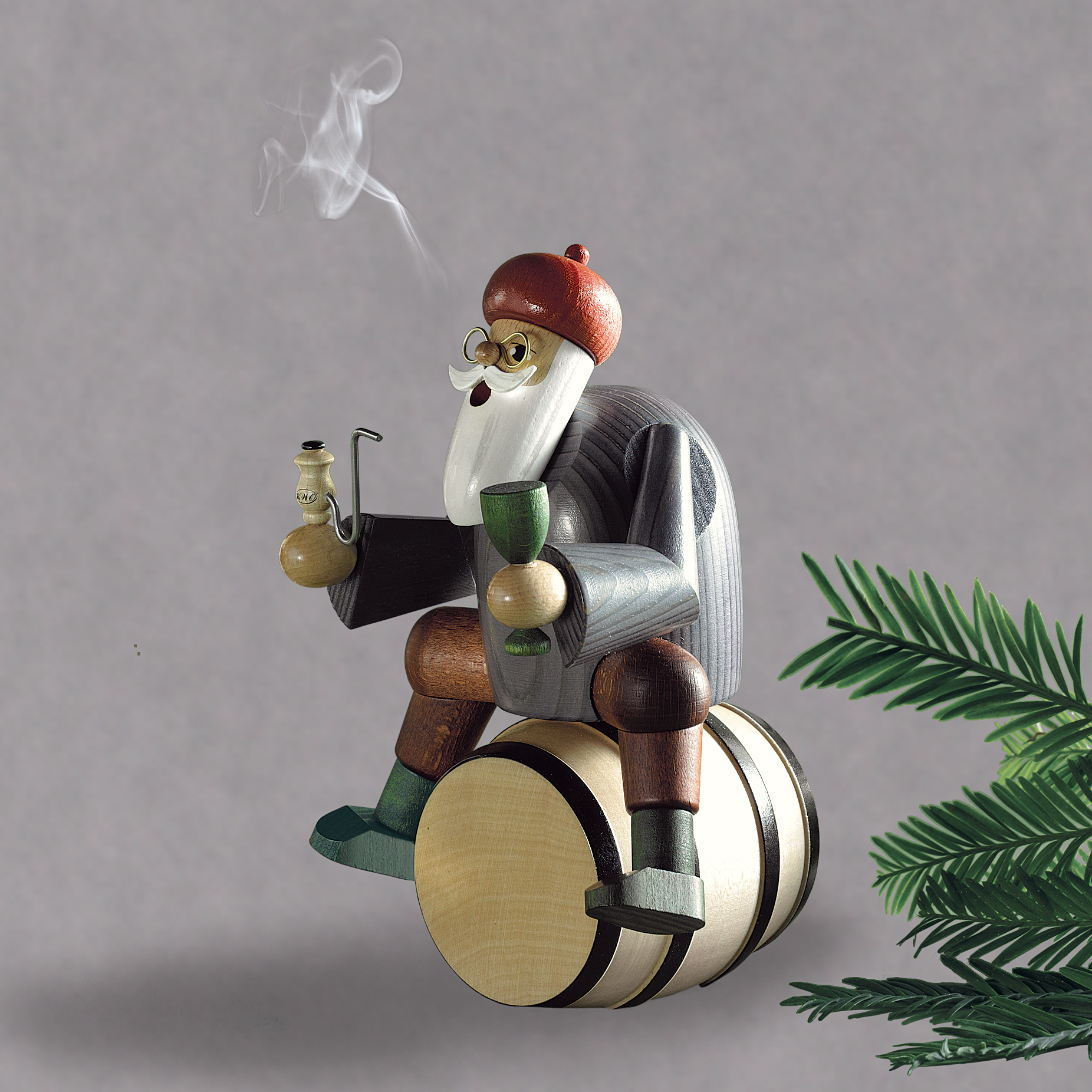 WINE BARREL SMOKER SMALL
