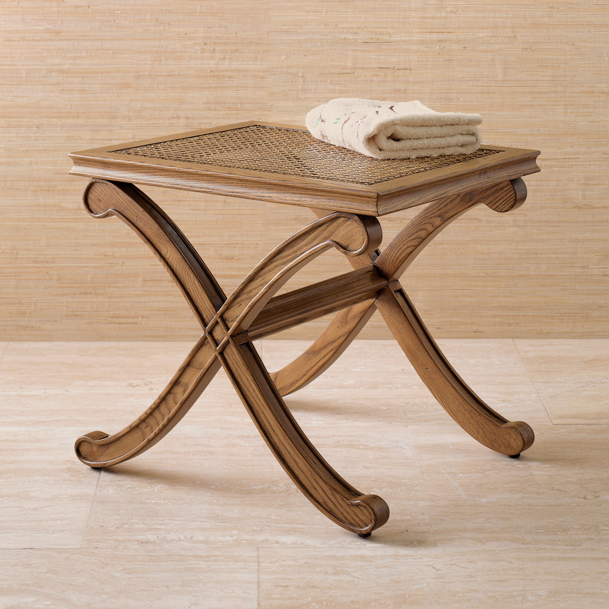 CANE TABOURET STOOL