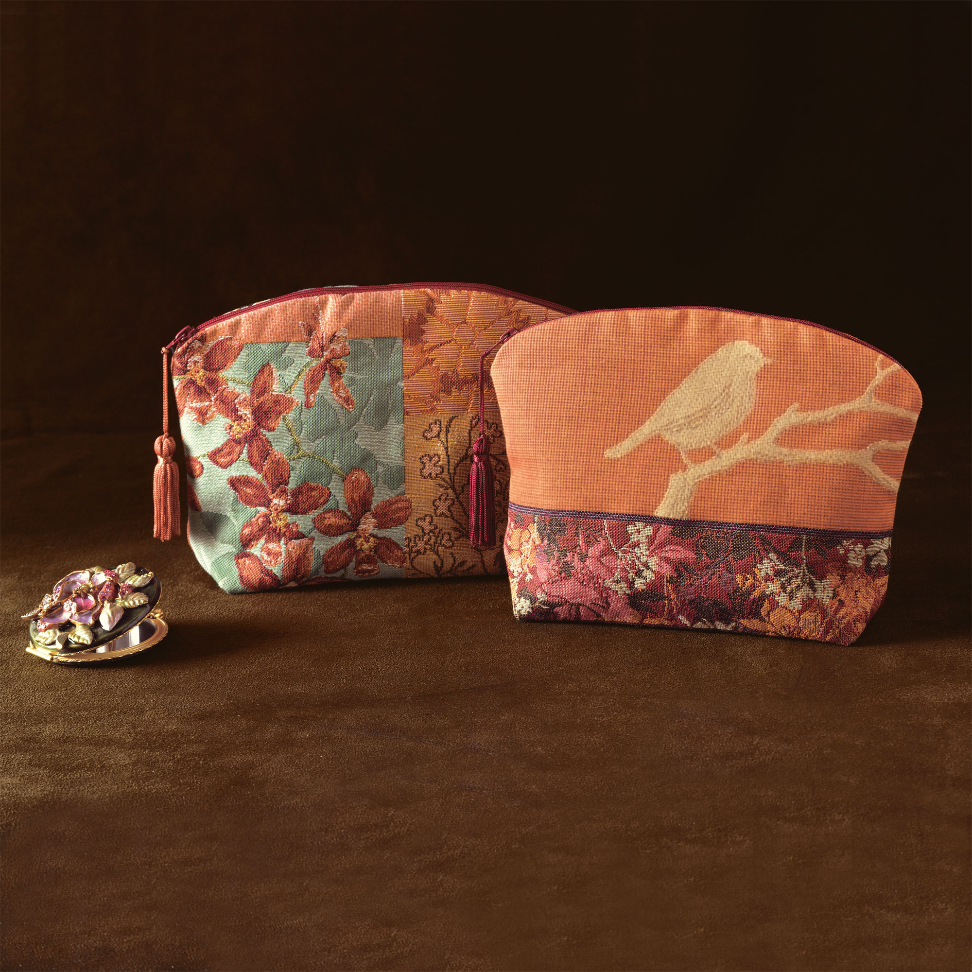 COSMETIC BAG ORCHID
