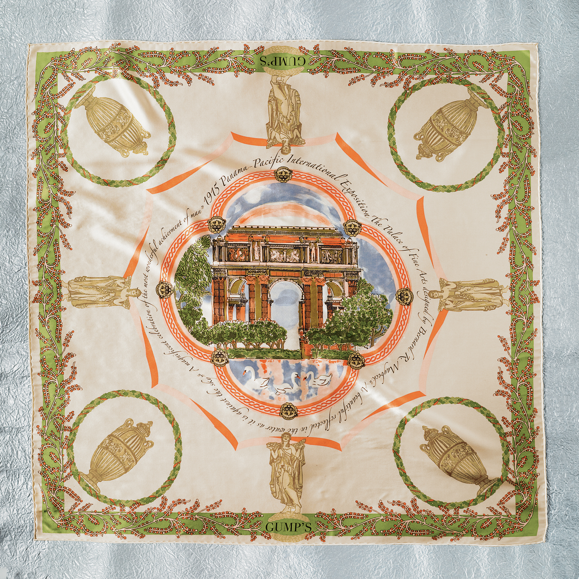 Gump's Palace of Fine Arts Scarf