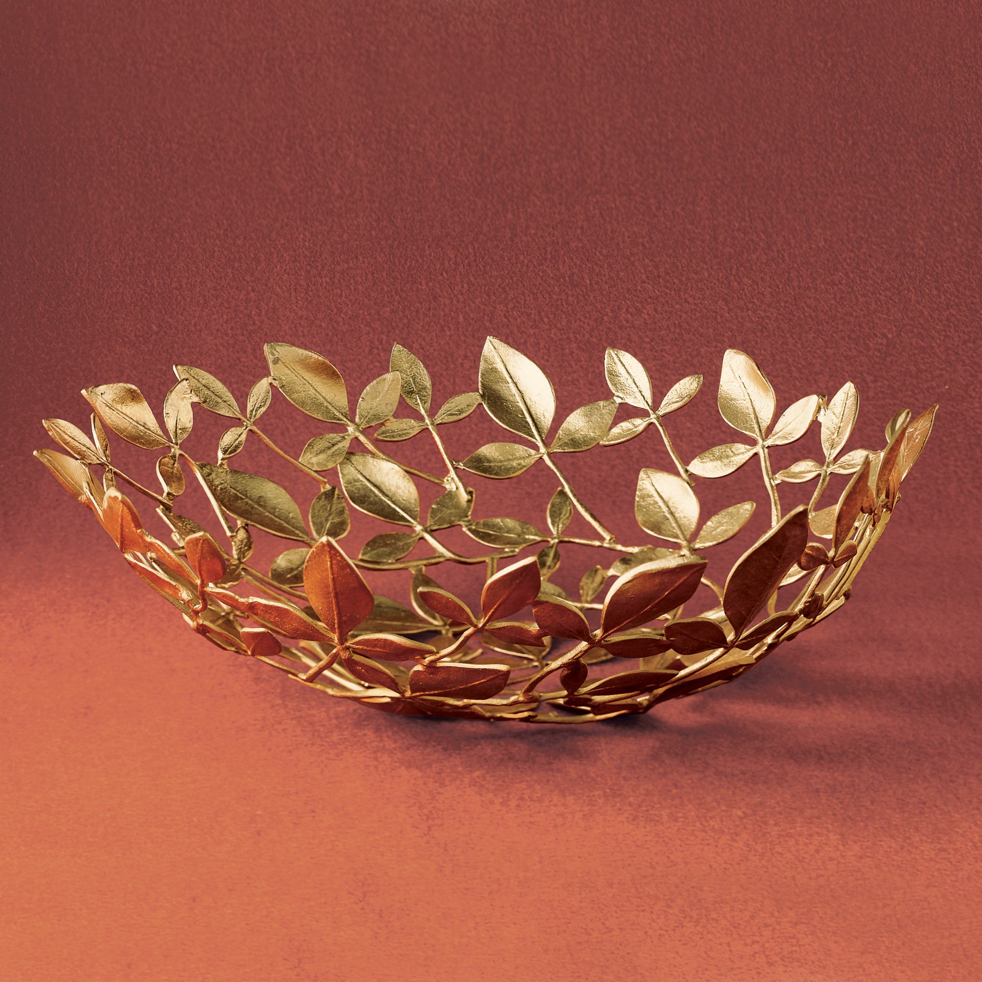 Brass Bael Leaf Bowl
