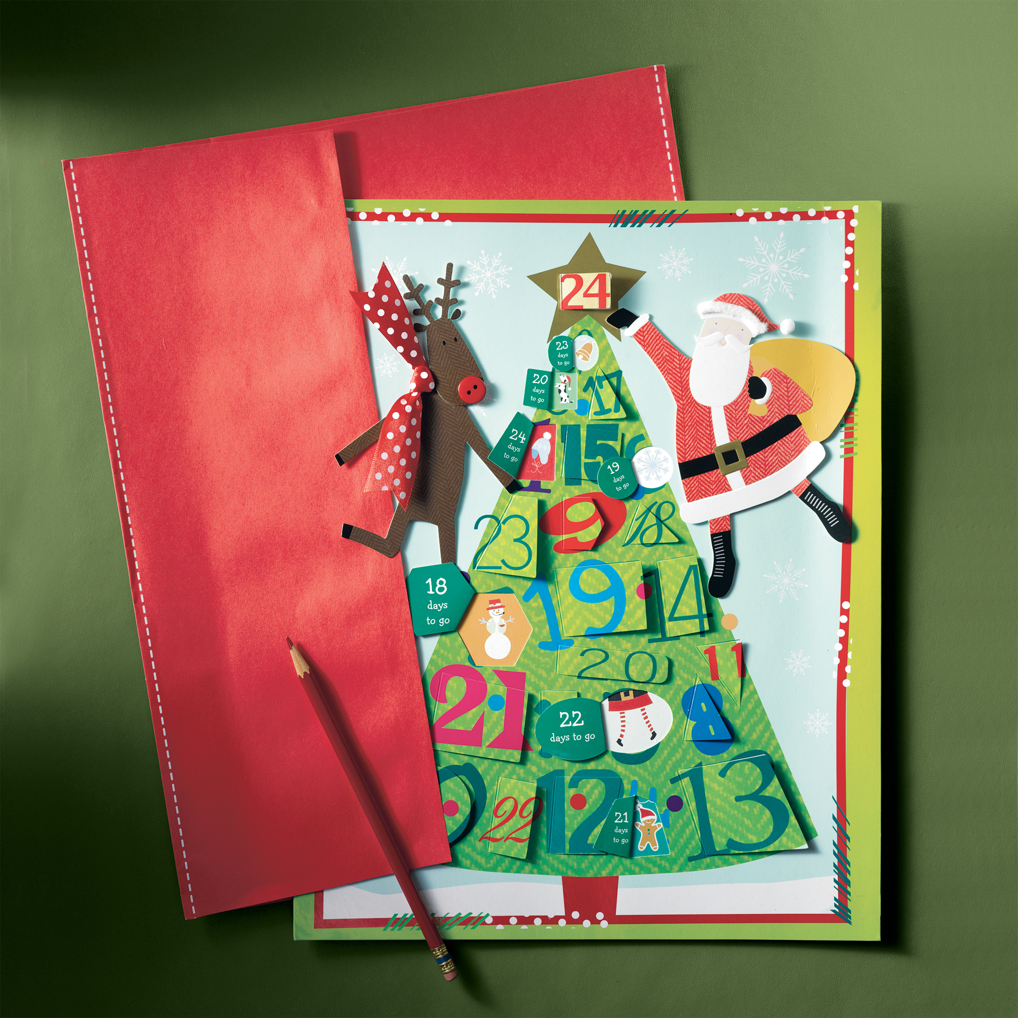 Whimsical Advent Calendar, Set of 2