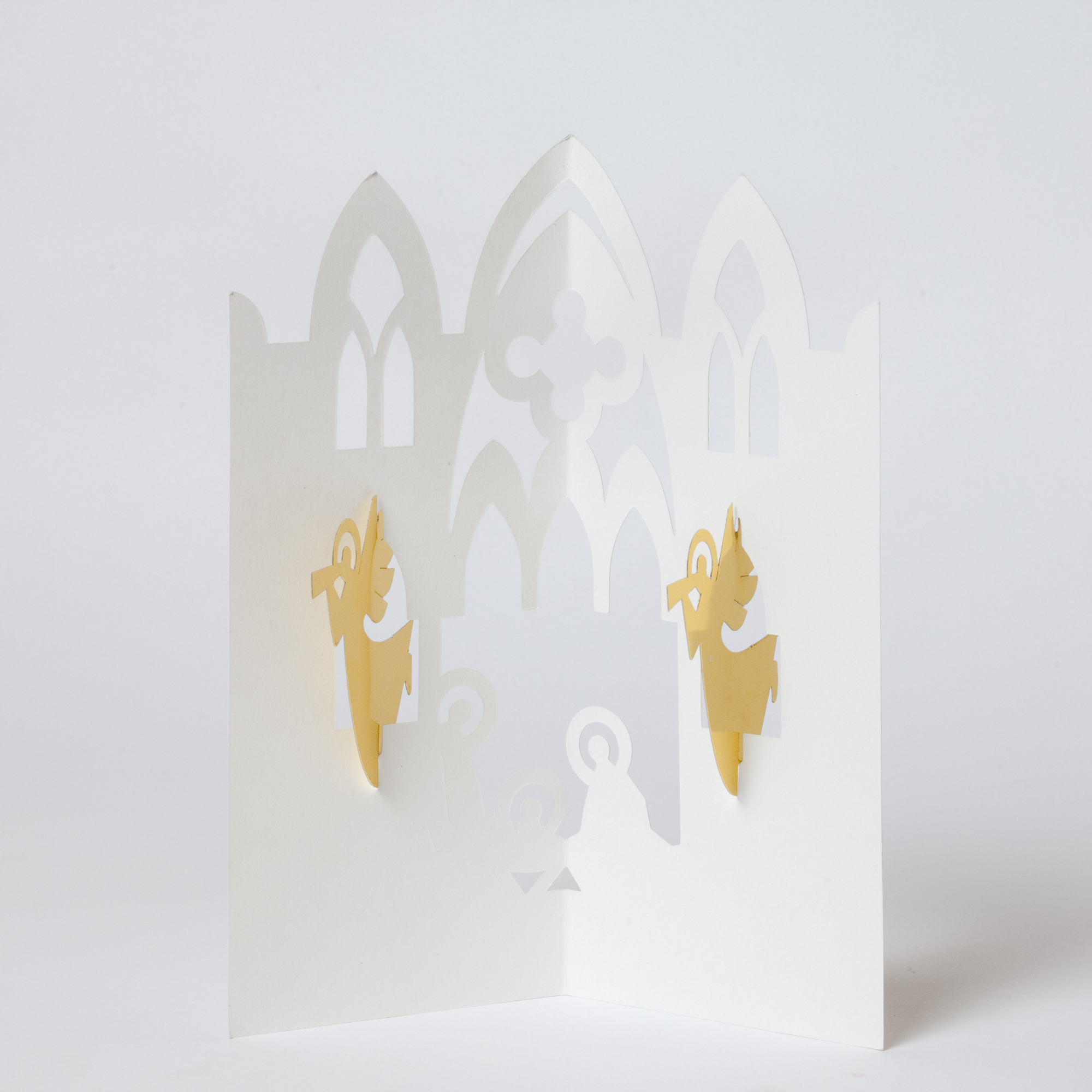 GOTHIC NATIVITY CARDS BOX OF 10
