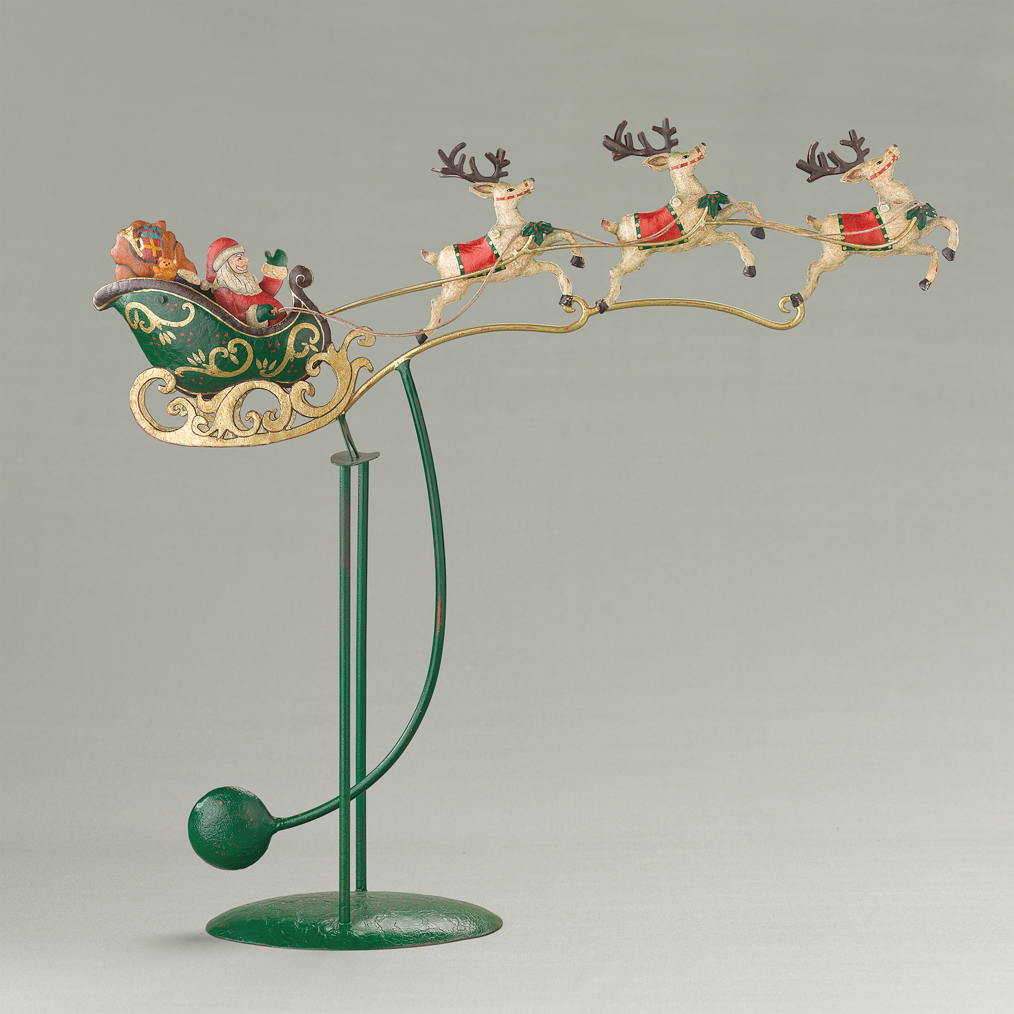 SANTA IN SLEIGH BALANCE TOY