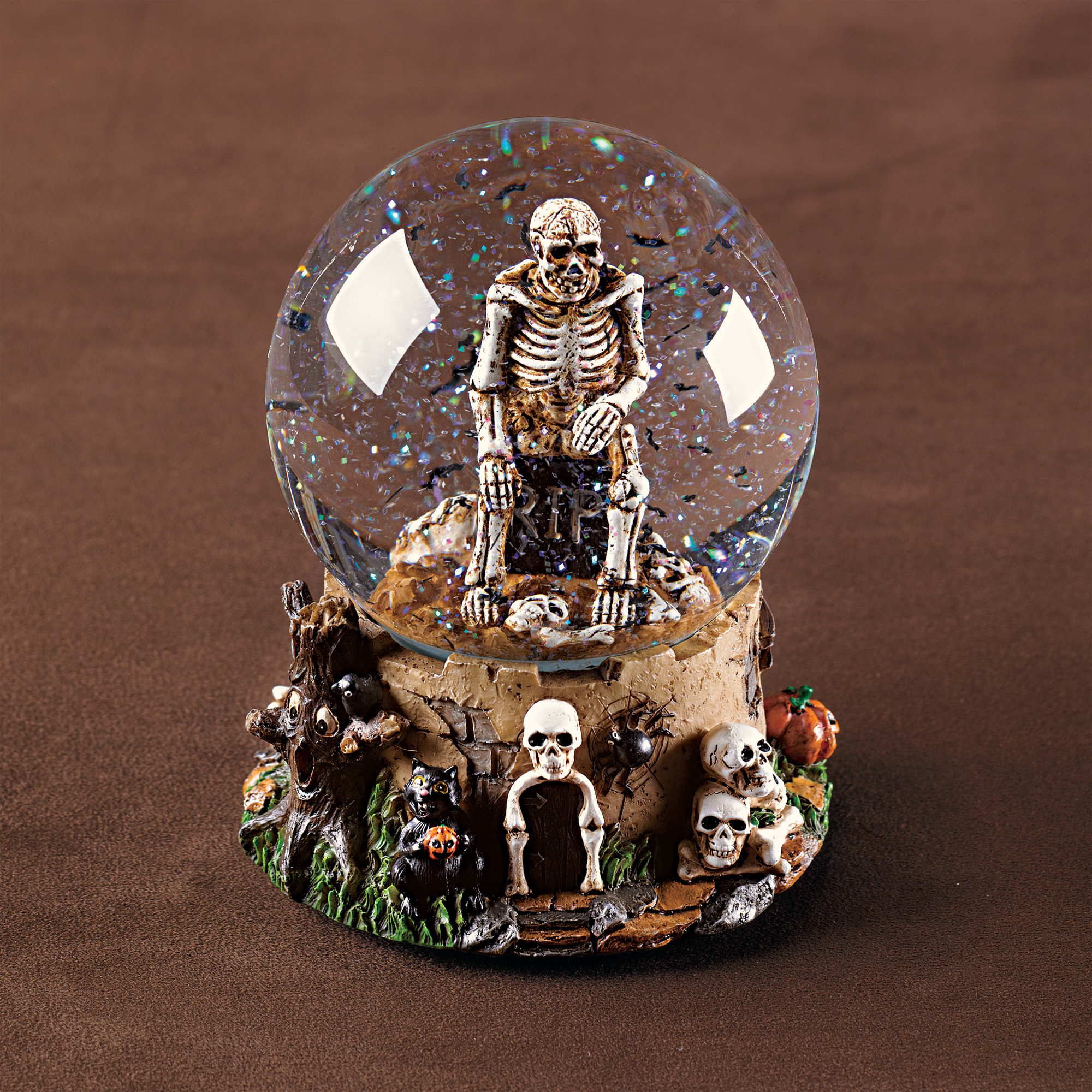 Musical Skeleton Snowglobe