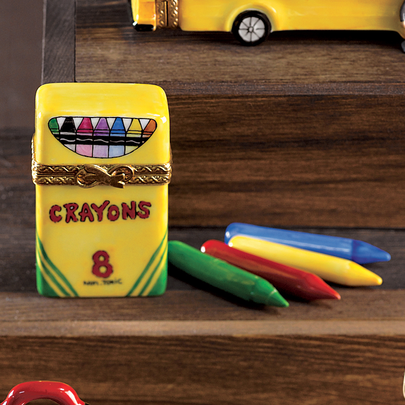 BOX OF CRAYONS LIMOGES