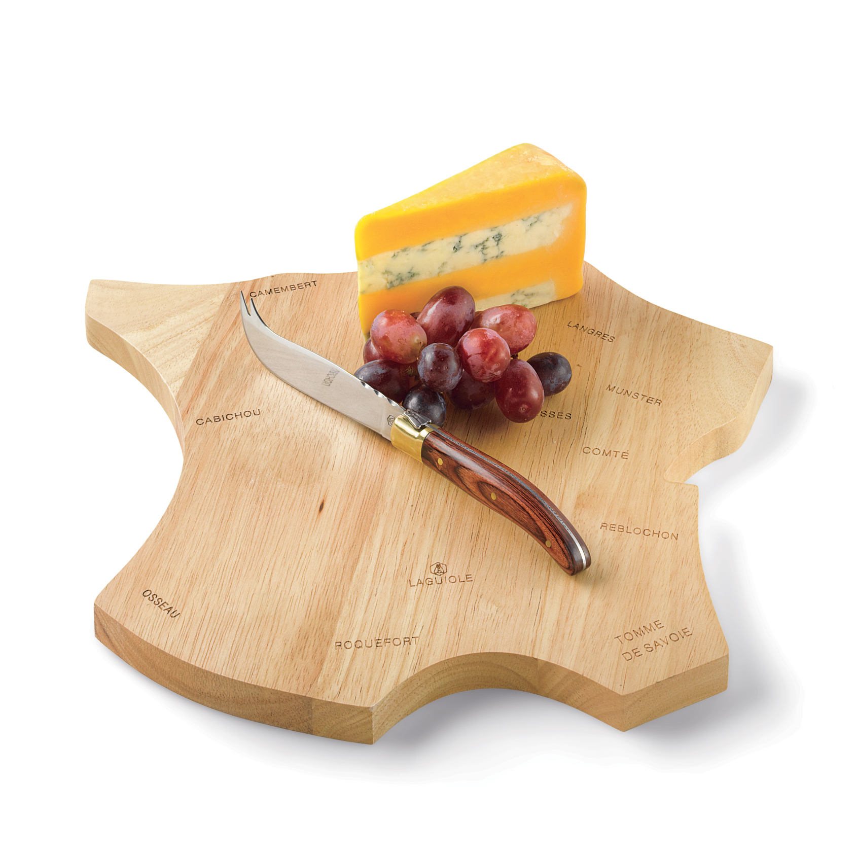 La France Cheeseboard And Knife Set
