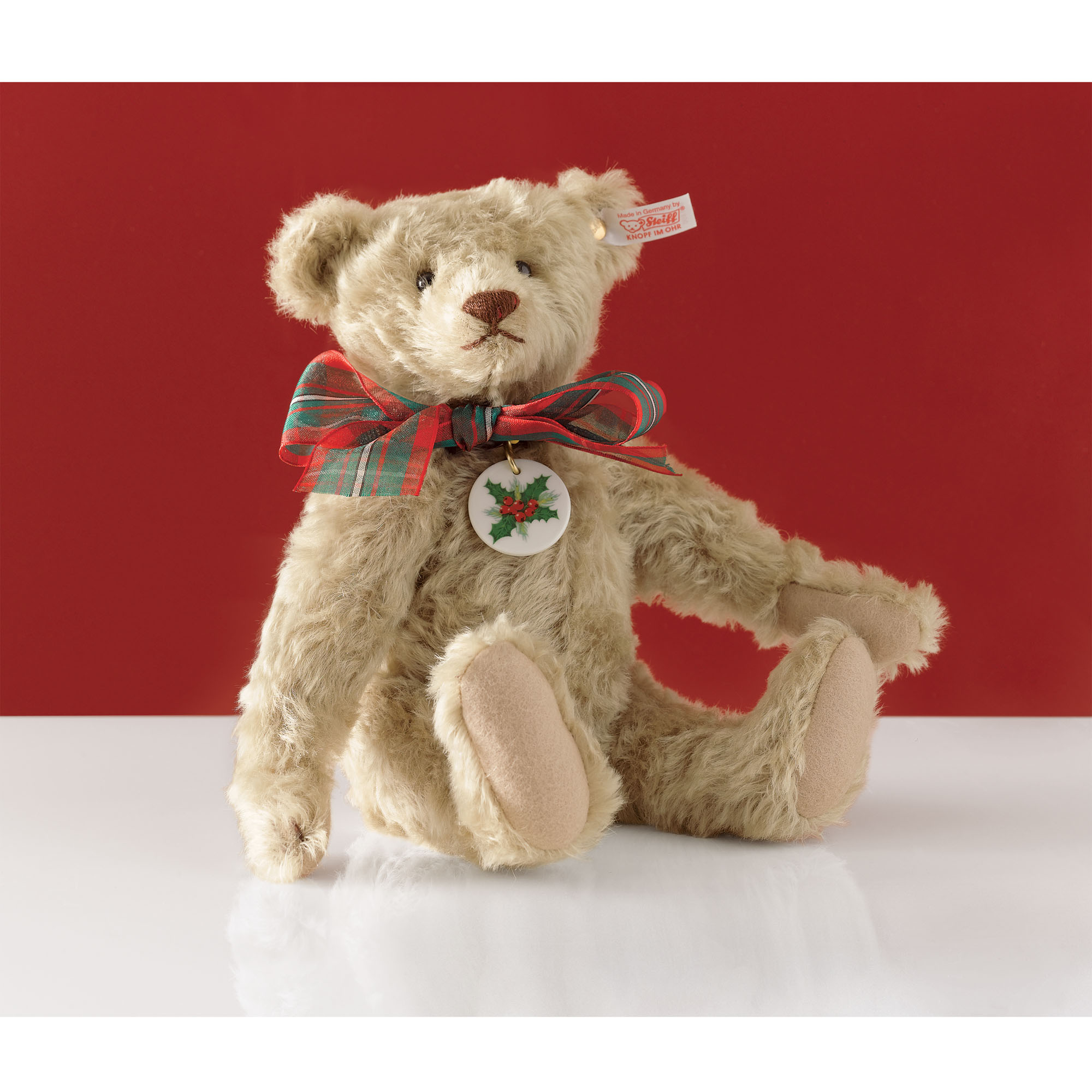 STEIFF AMELIA HOLIDAY BEAR