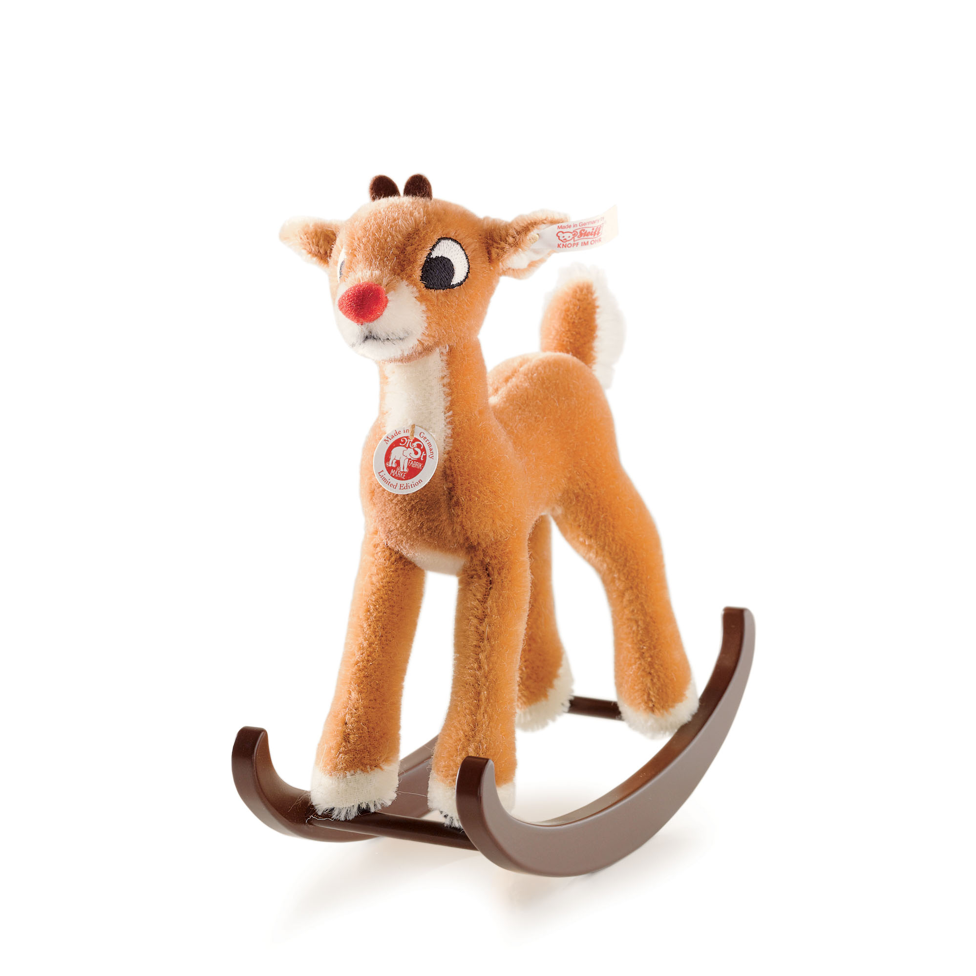 STEIFF RUDOLPH ON ROCKER