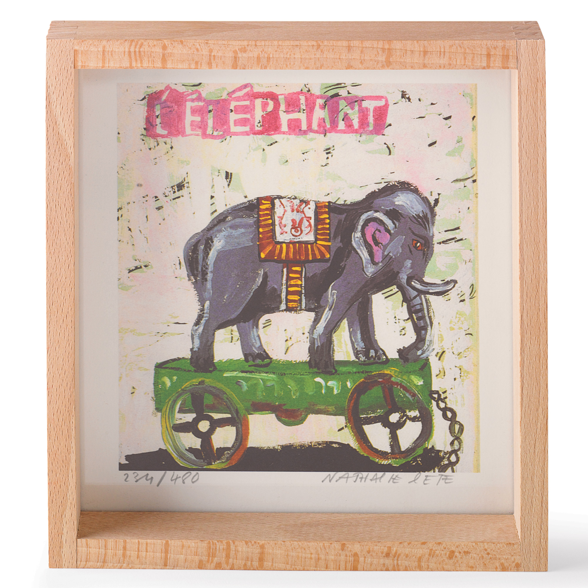 Limited-Edition Elephant Artwork  