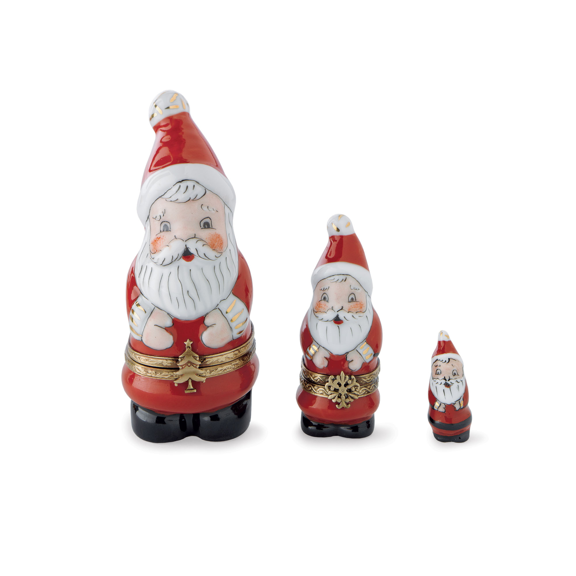 NESTING SANTAS LIMOGES