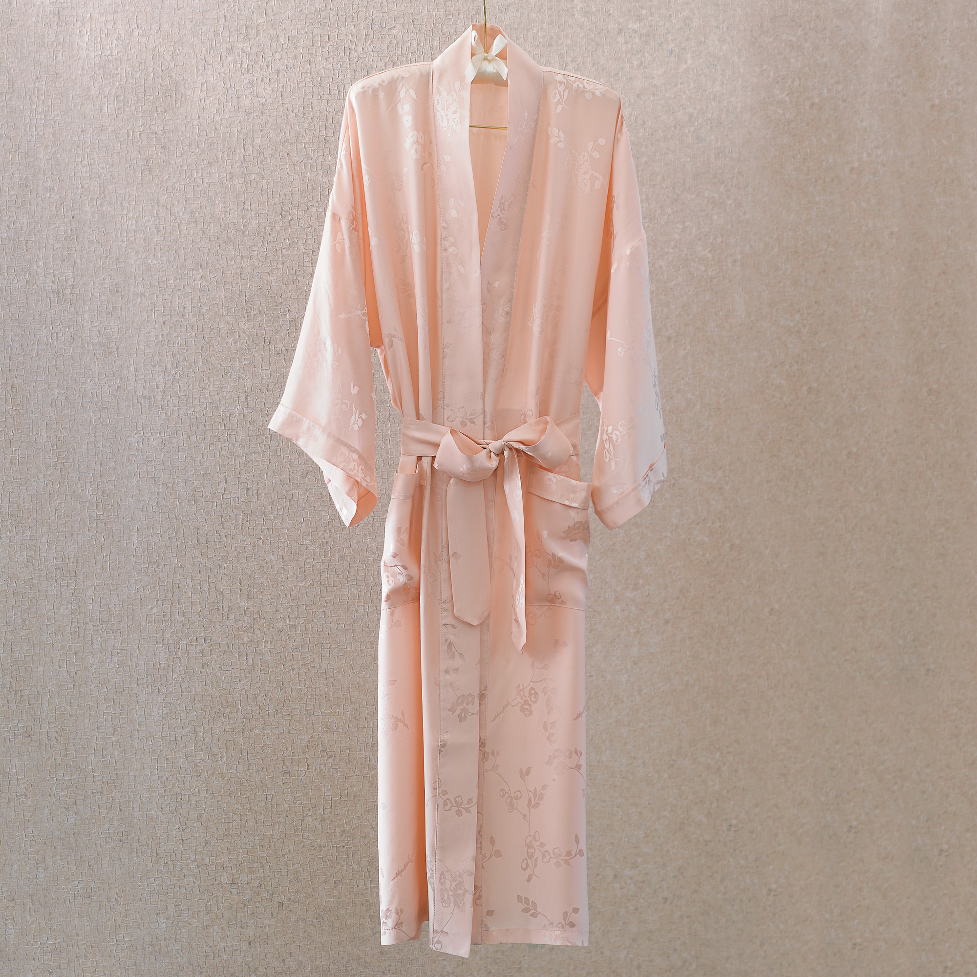 SILK JACQUARD ROBE