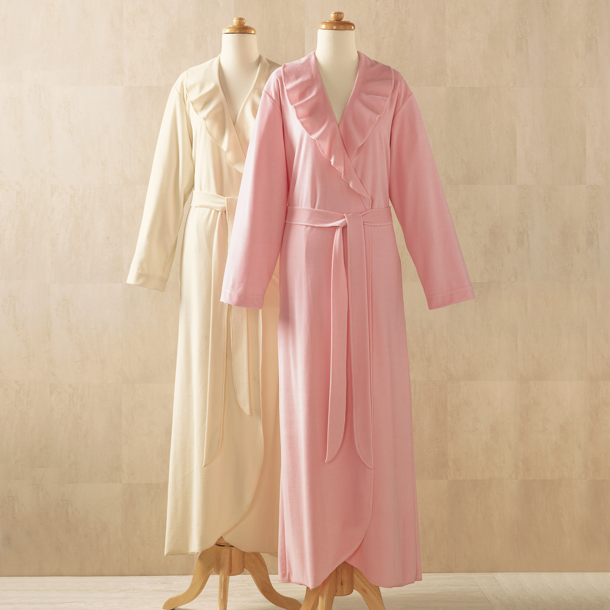 Ruffled Robe 