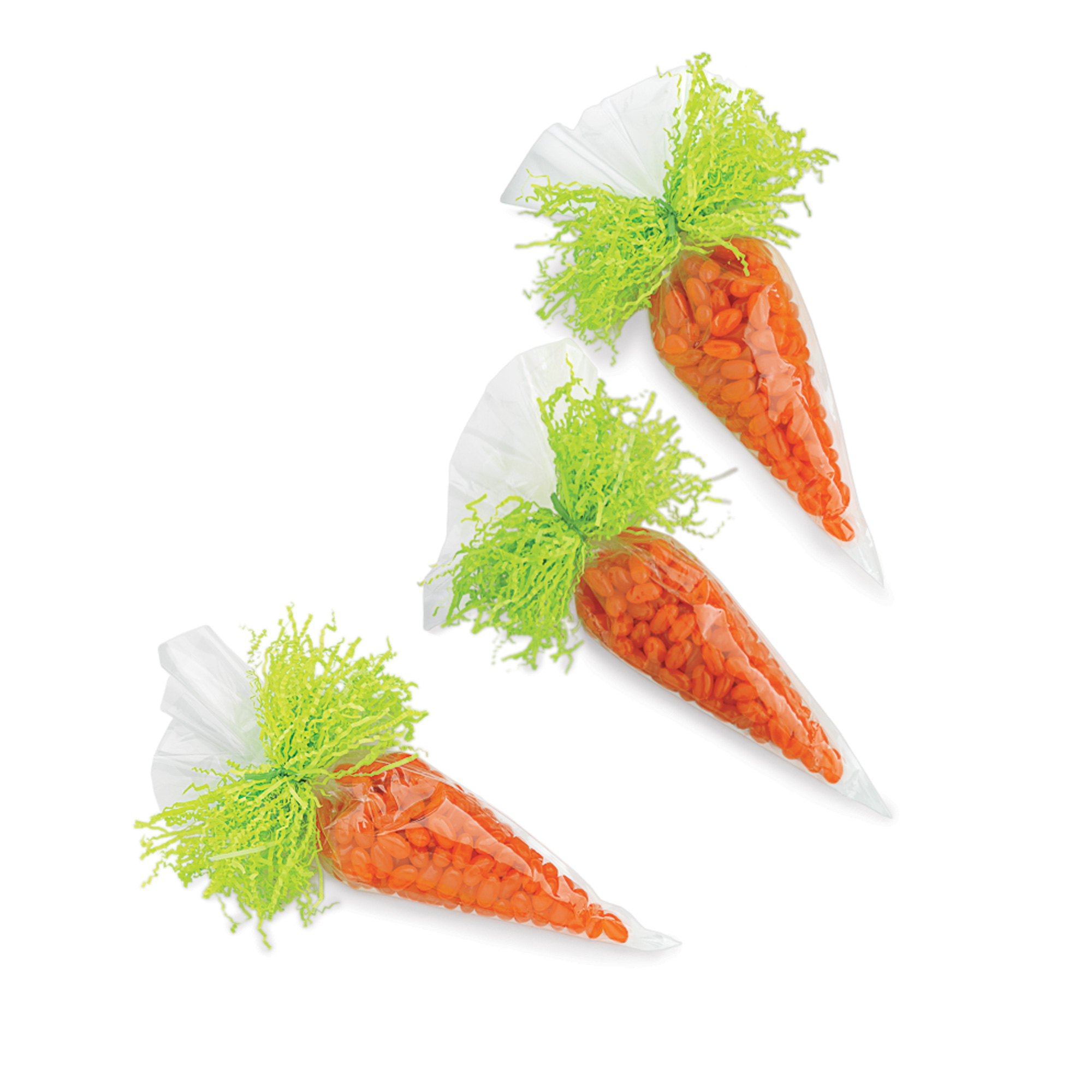 SET OF 3 JELLY BEAN CARROTS