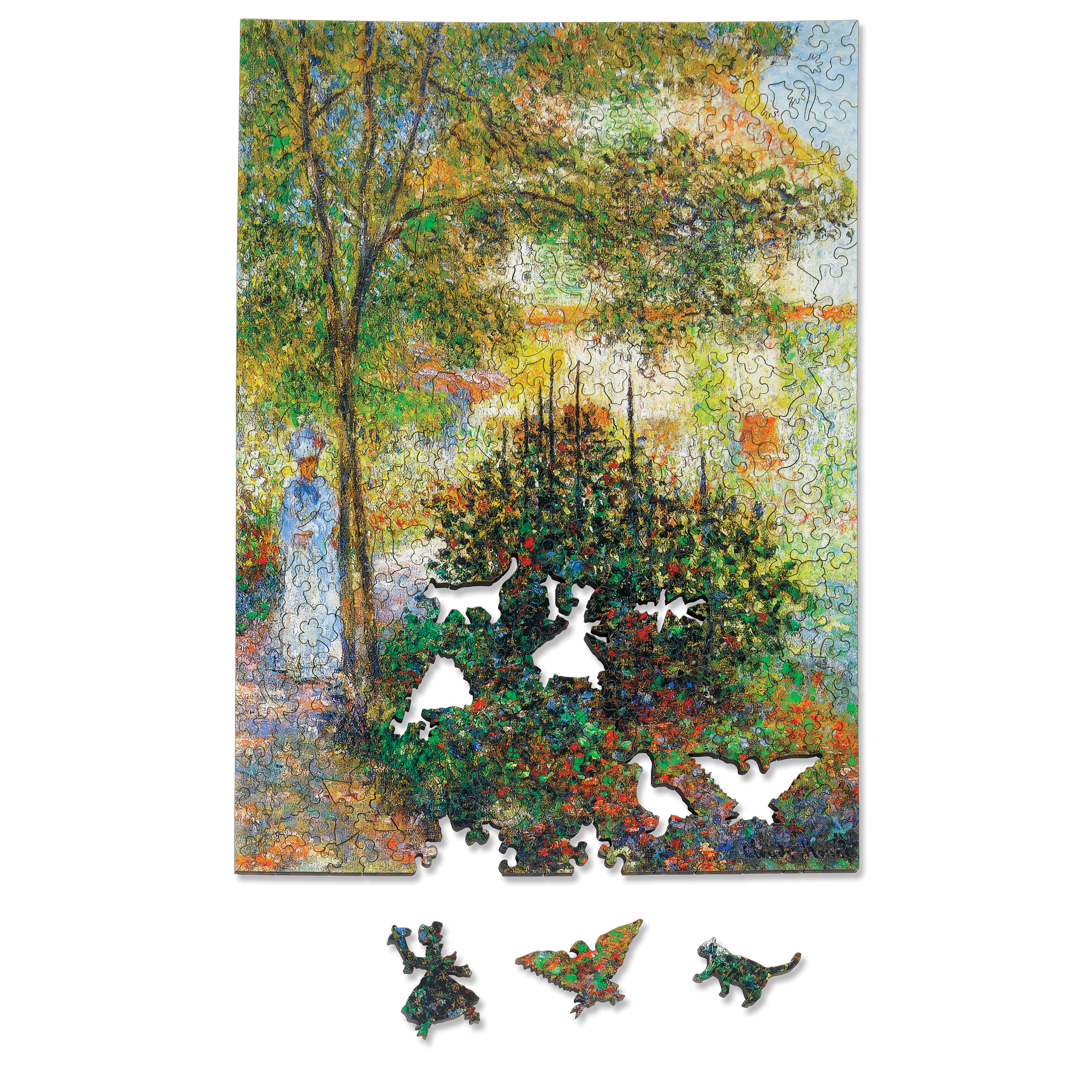 Woodcut Monet Puzzle