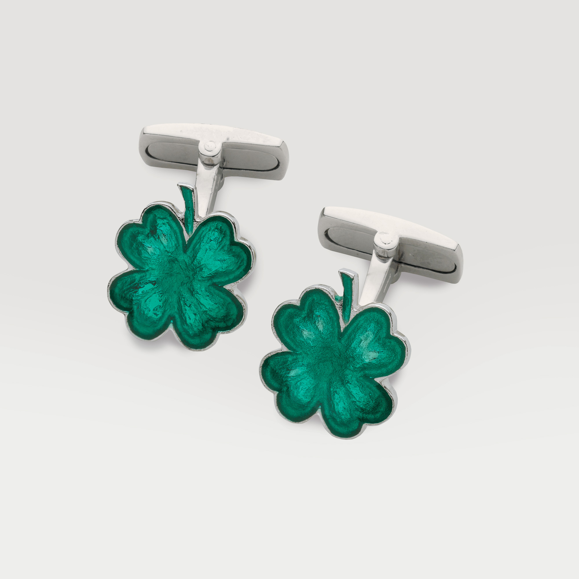 Four-Leaf Clover Cufflinks