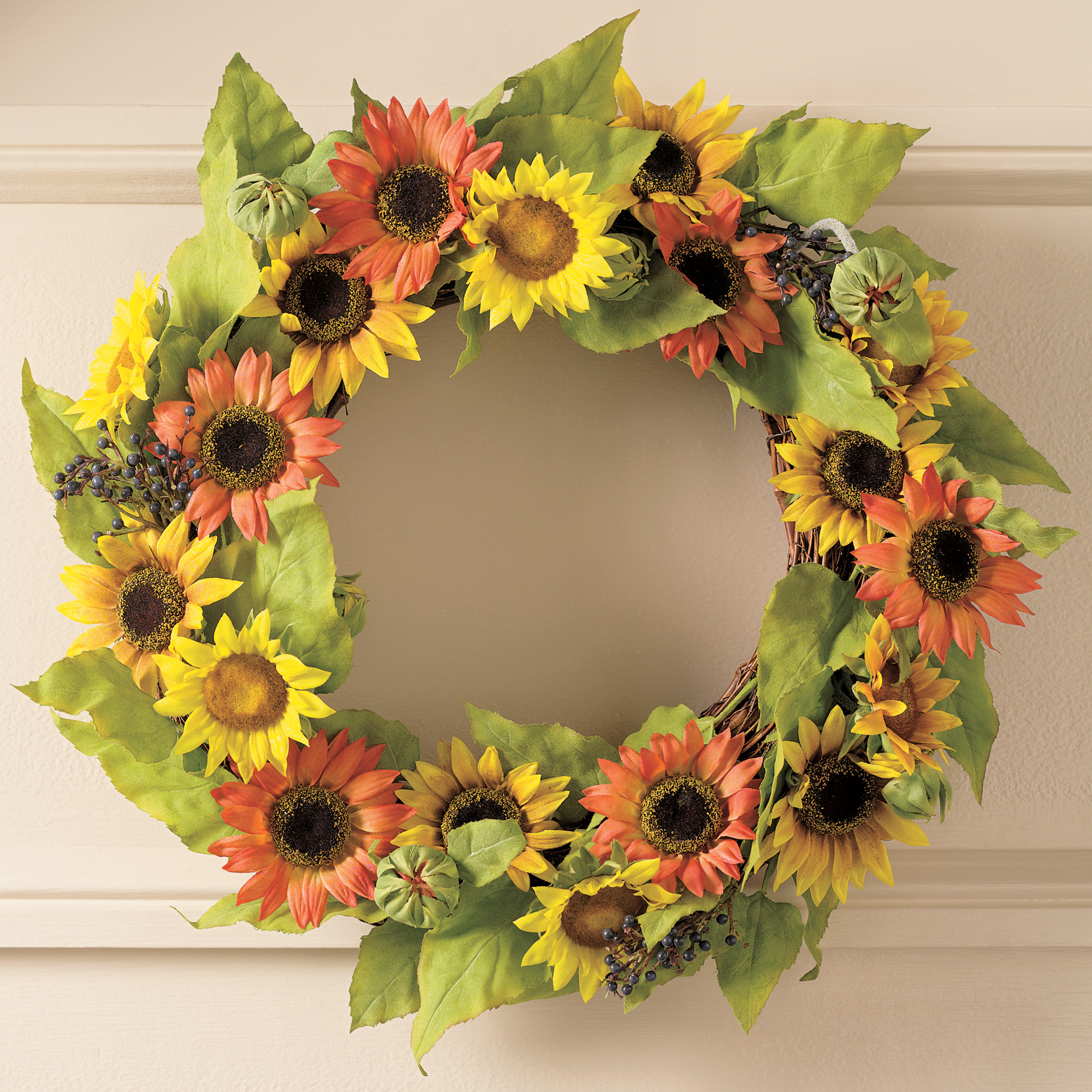 SUNFLOWER WREATH