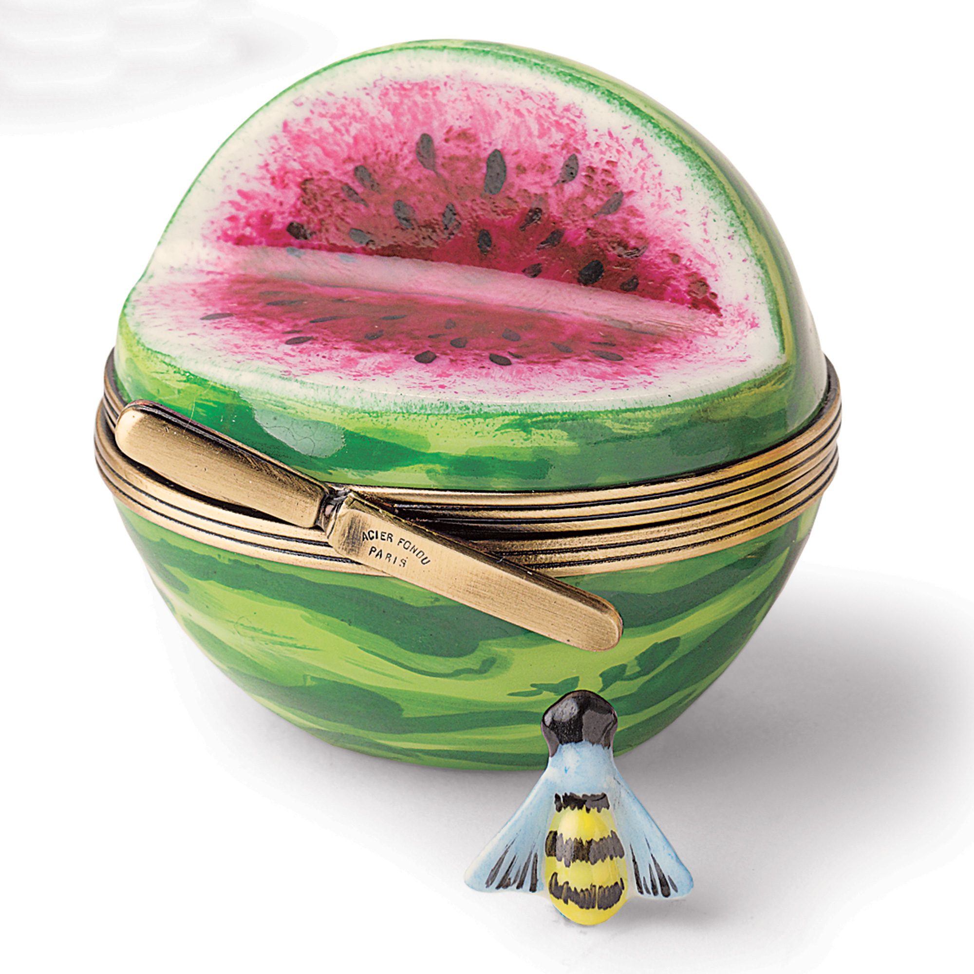 WATERMELON WITH REMOVABLE BEE