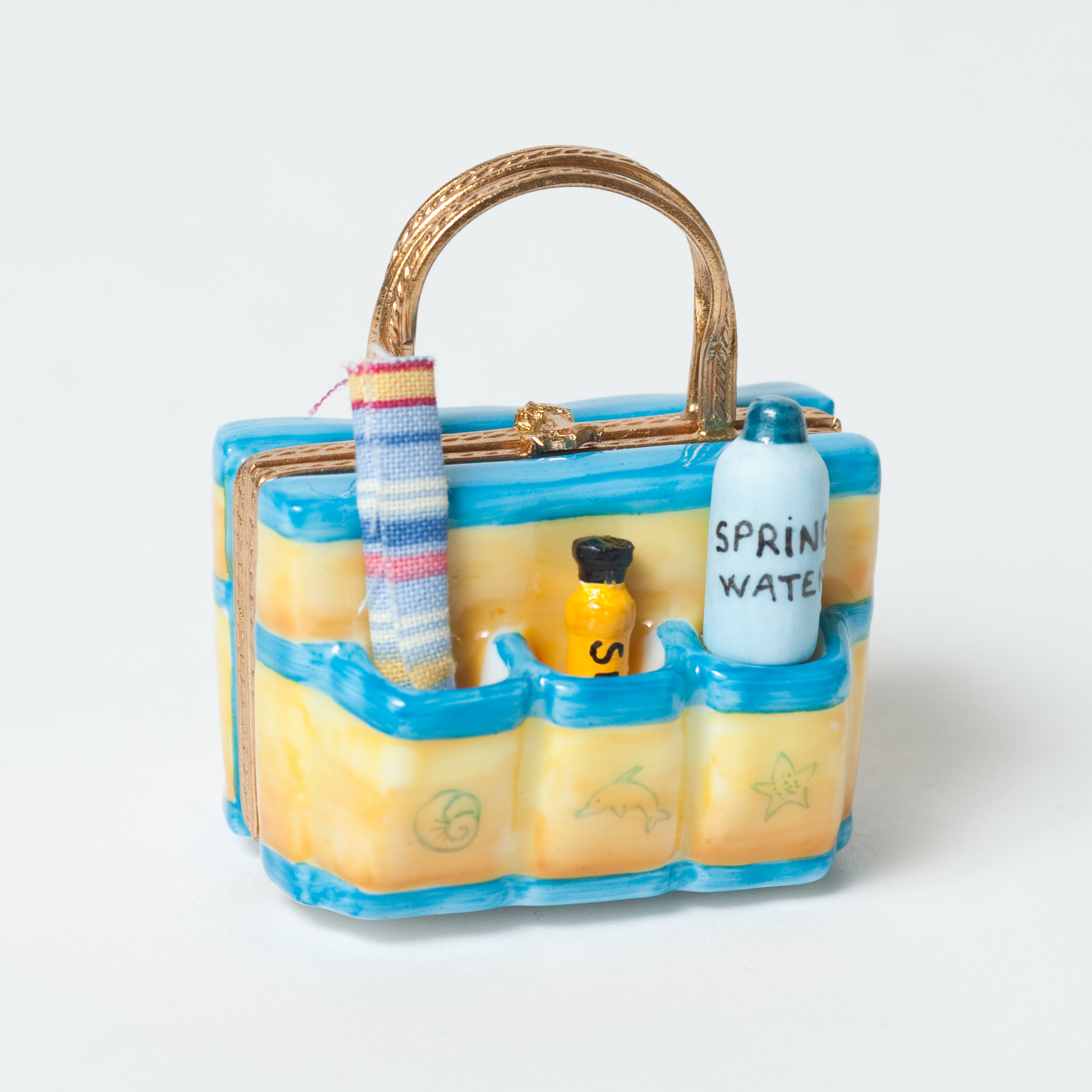 BEACH BAG LIMOGES BOX
