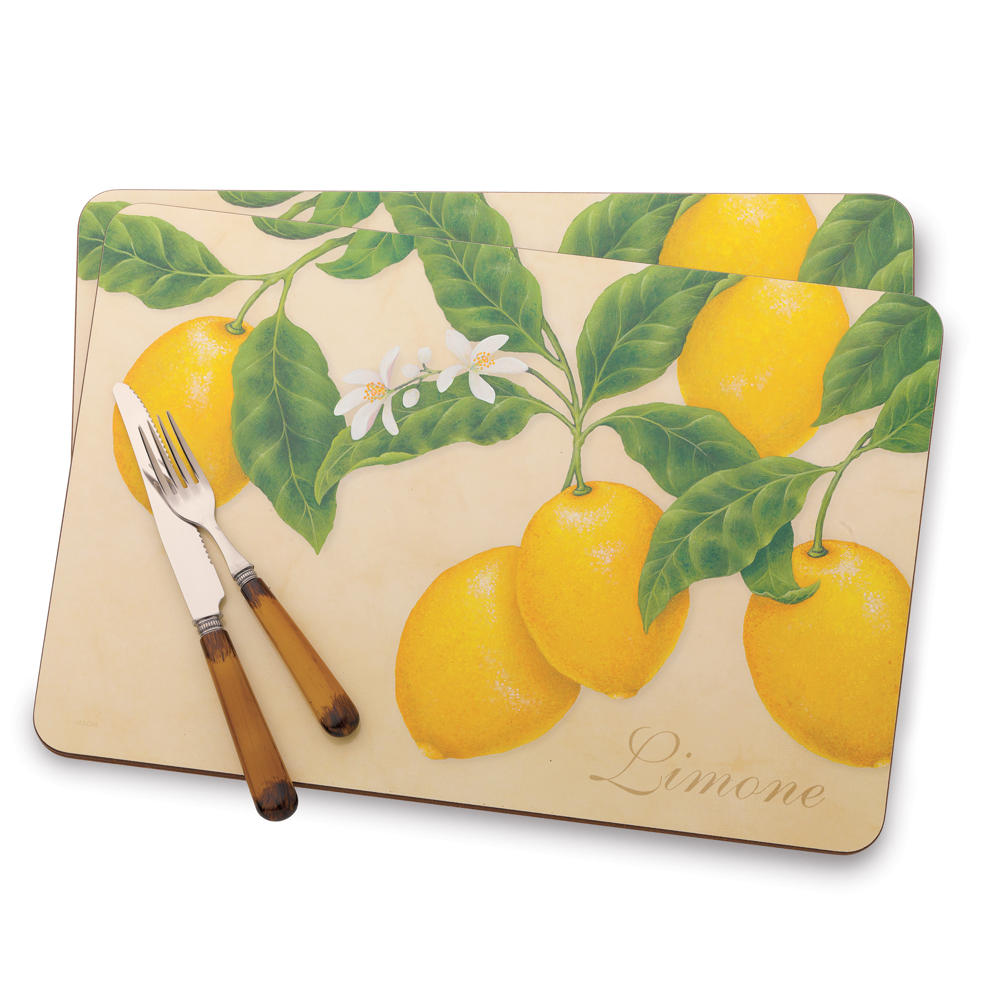 SET OF 4 LEMON PLACEMATS