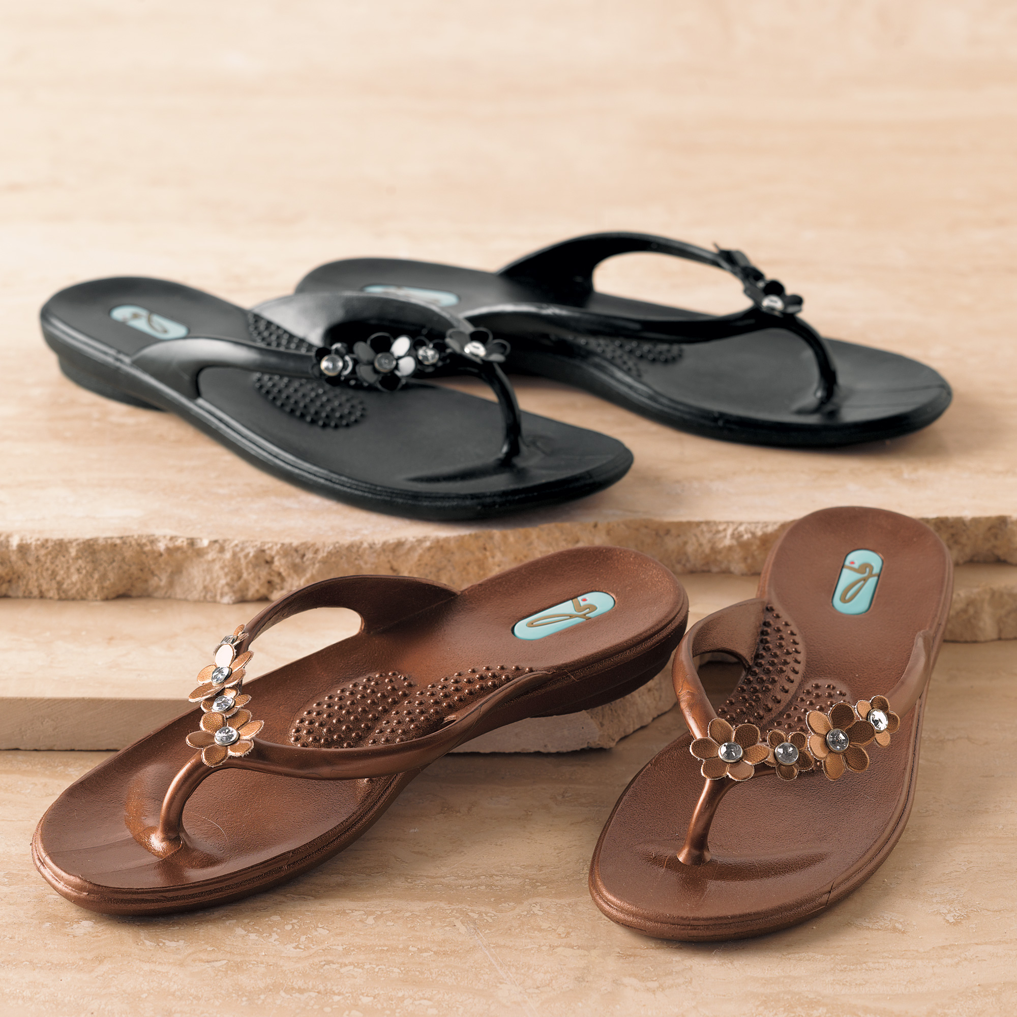 Petal Flip Flops 