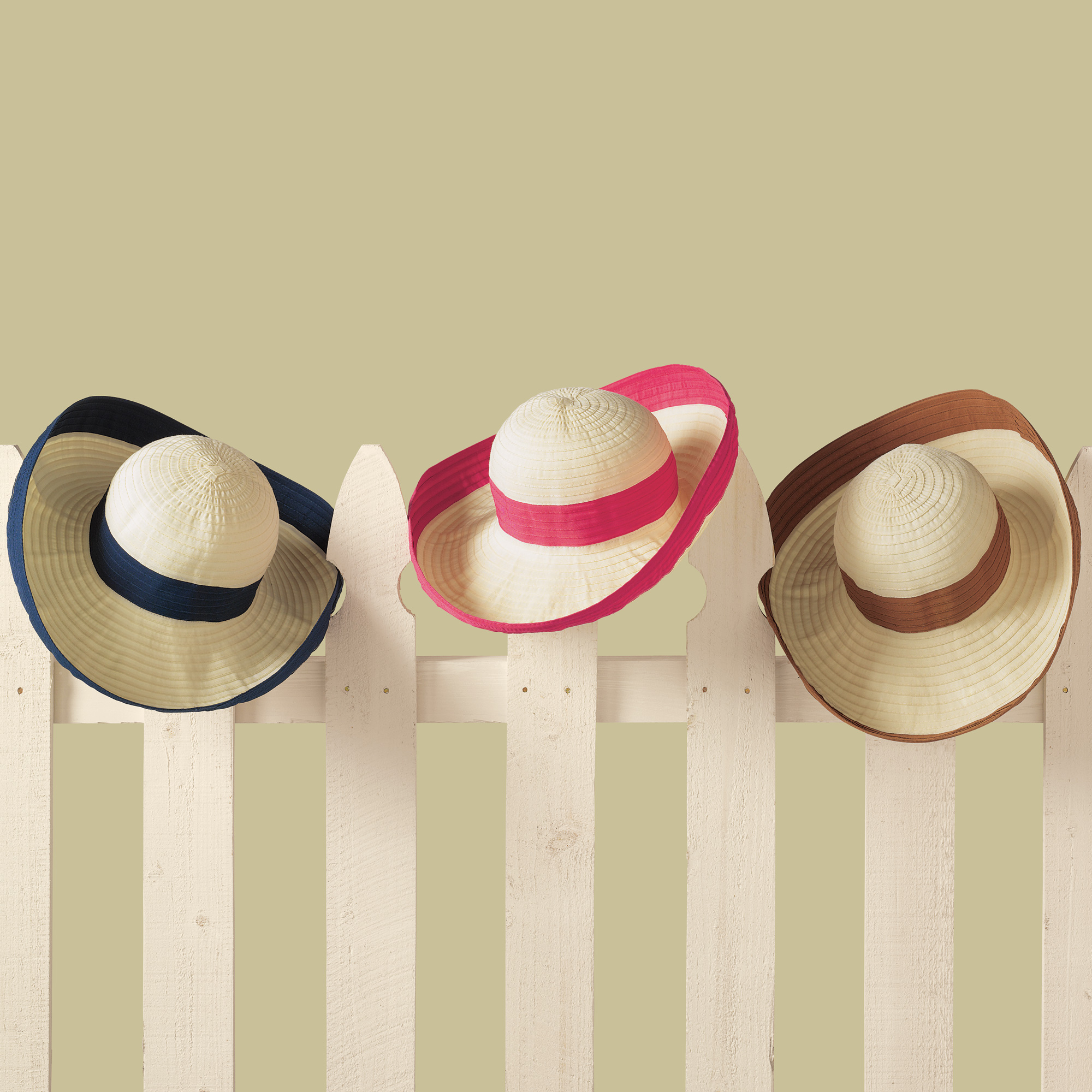 Packable Color Band Hat 