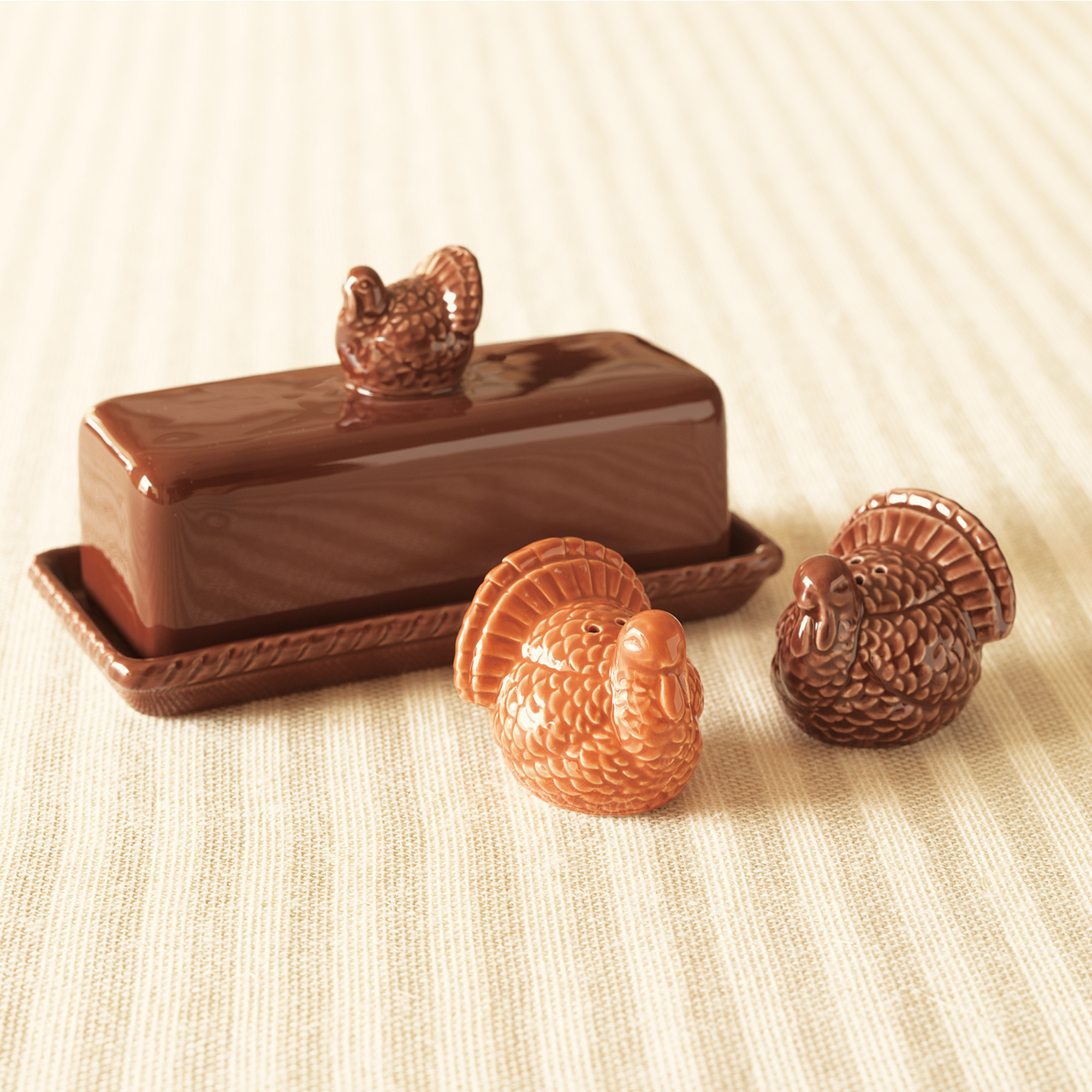 TURKEY BUTTER DISH