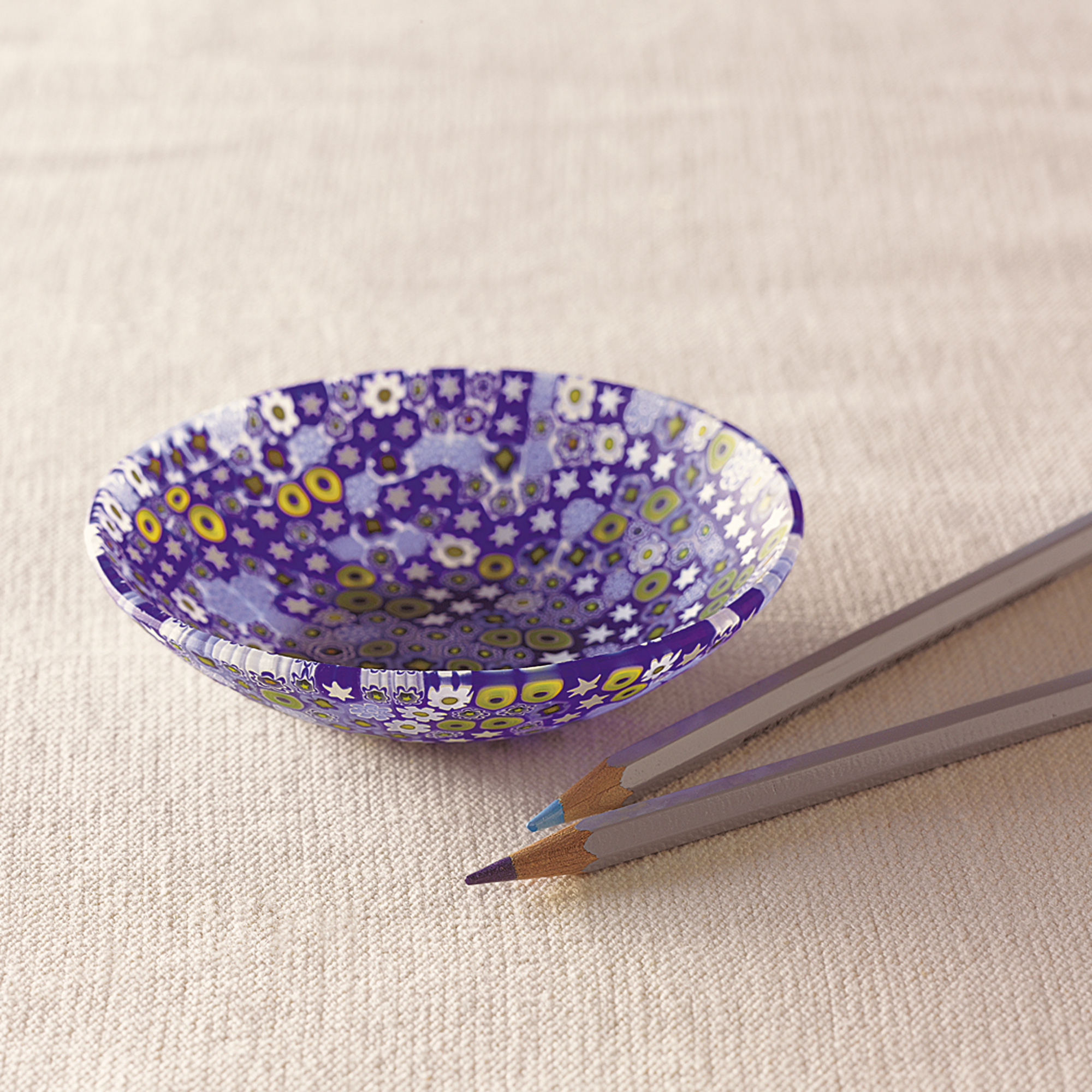 Starry Night` Murano Bowl