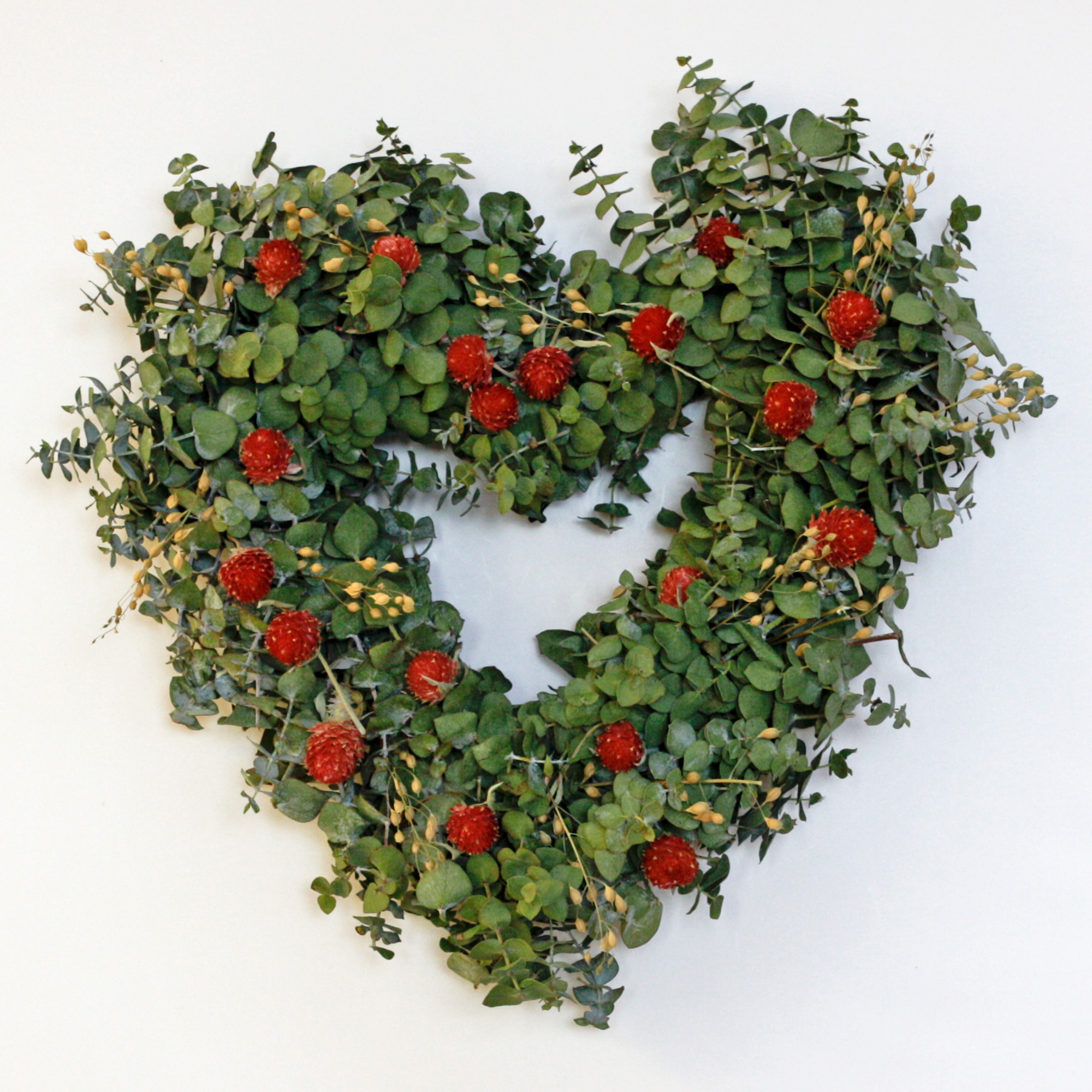 Eucalyptus Heart Wreath
