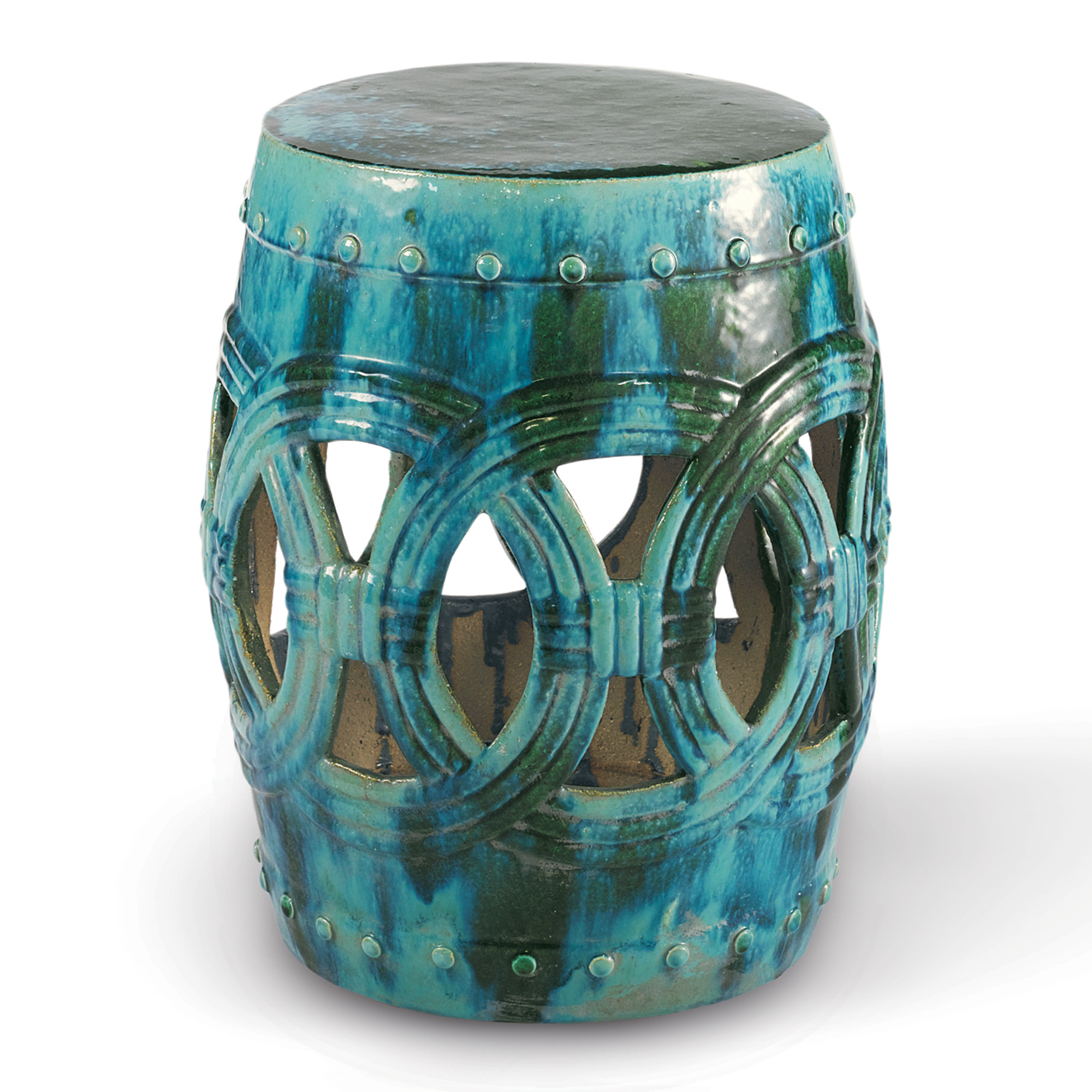 Round Openwork Garden Stool ($20 fs)