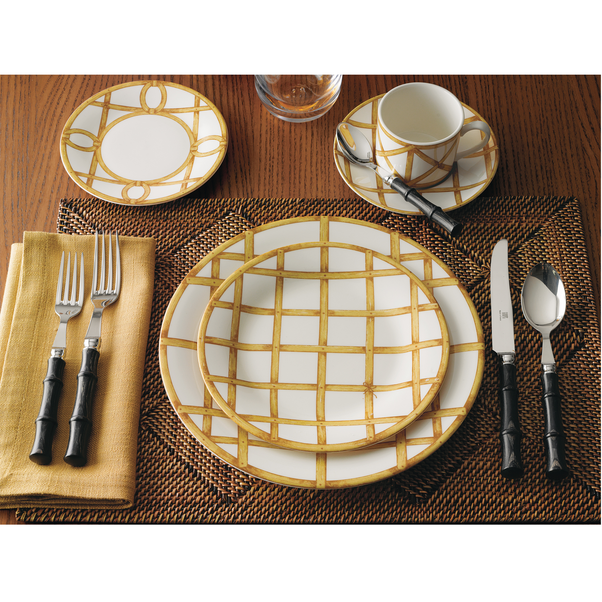 S/4 NANCY DINNER PLATES
