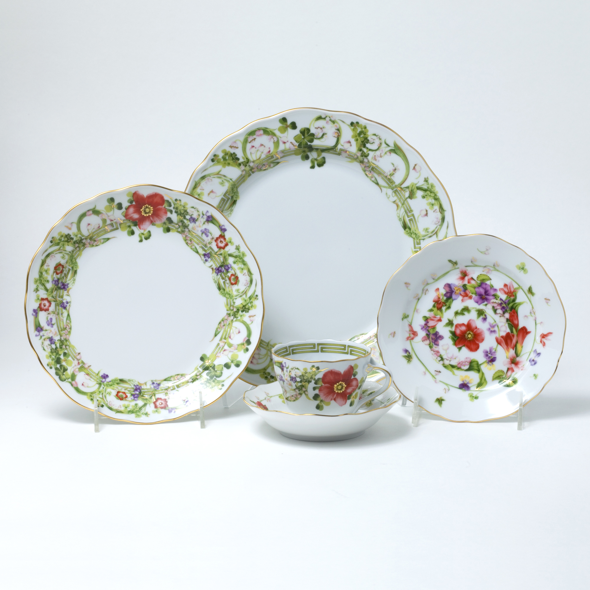 FLOWER FANTASY 5PC PLACE SETTING